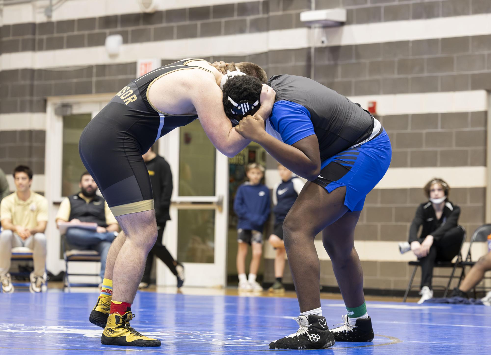 Wrestling competes in a Tri-Meet Jan. 13