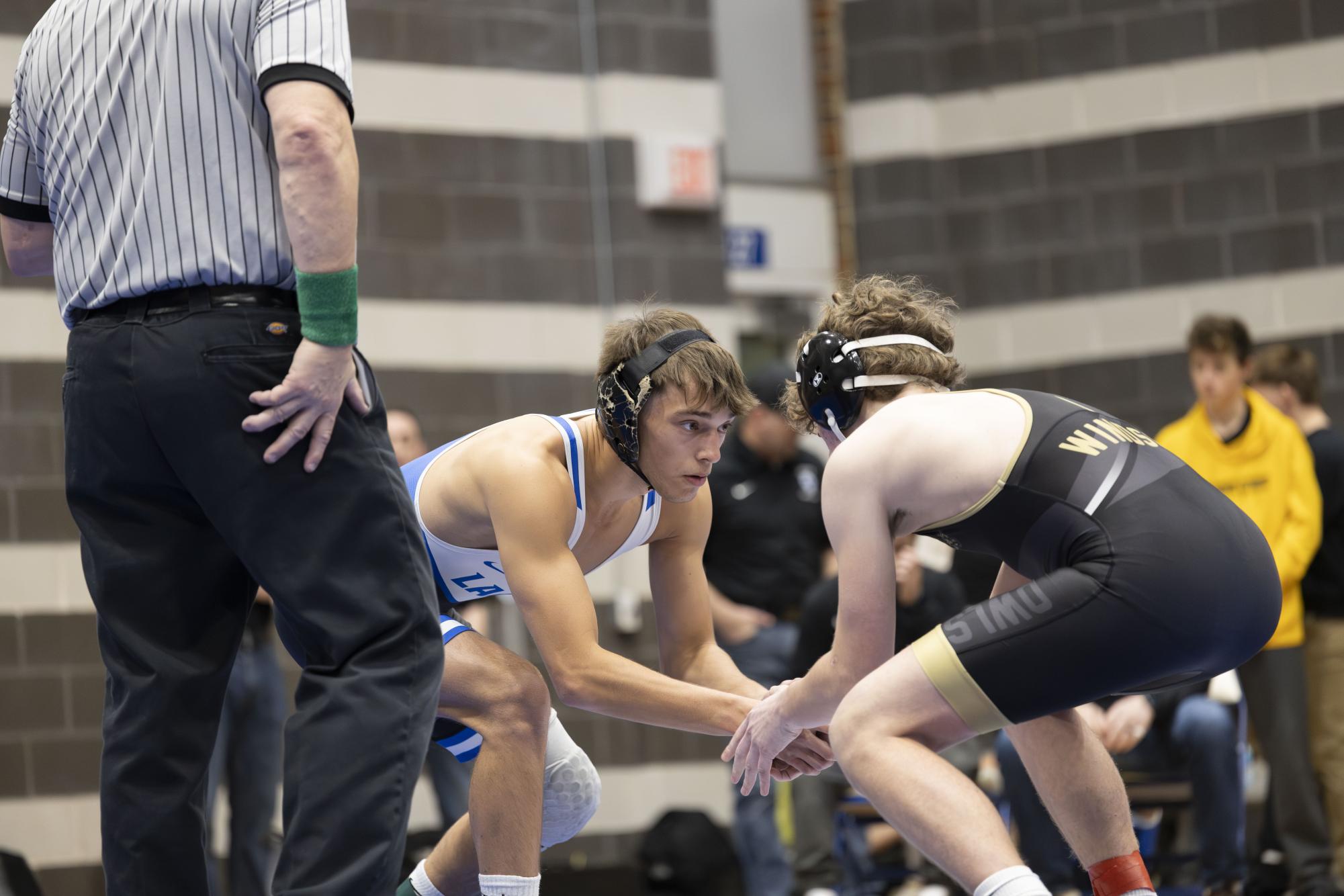 Wrestling competes in a Tri-Meet Jan. 13