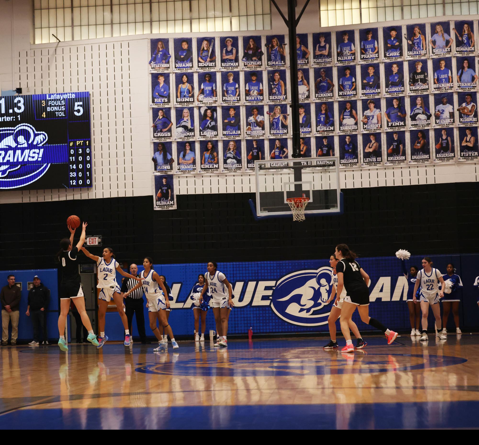 Girls basketball competes against Lafayette Feb. 5