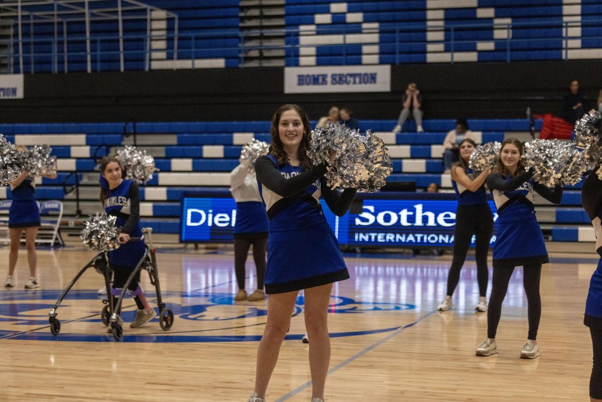 Sparkle Preforms at Girls Basketball Game Feb. 5