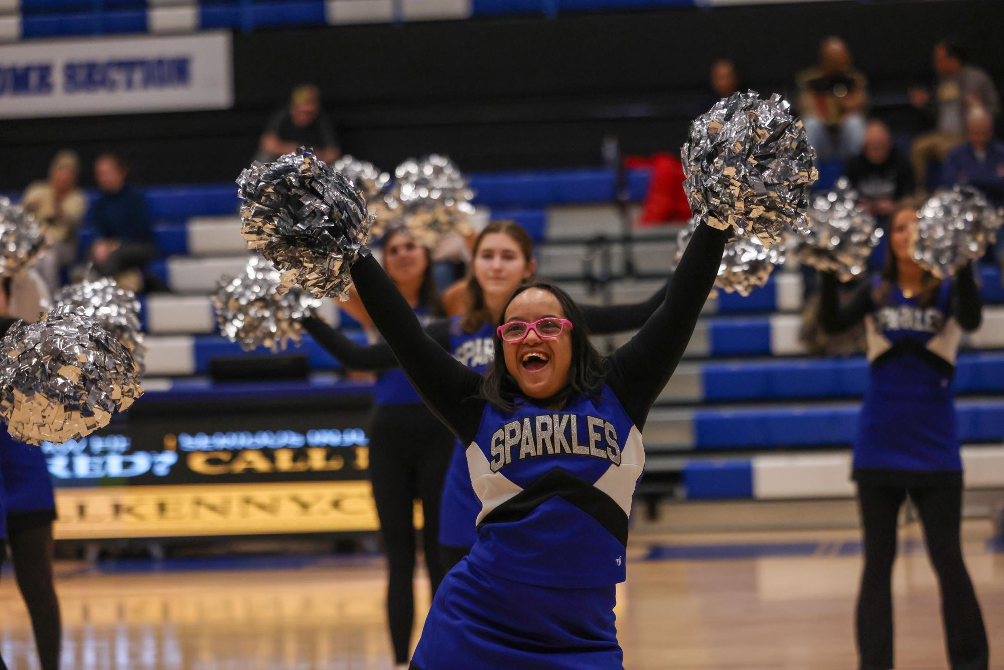 Sparkle Preforms at Girls Basketball Game Feb. 5