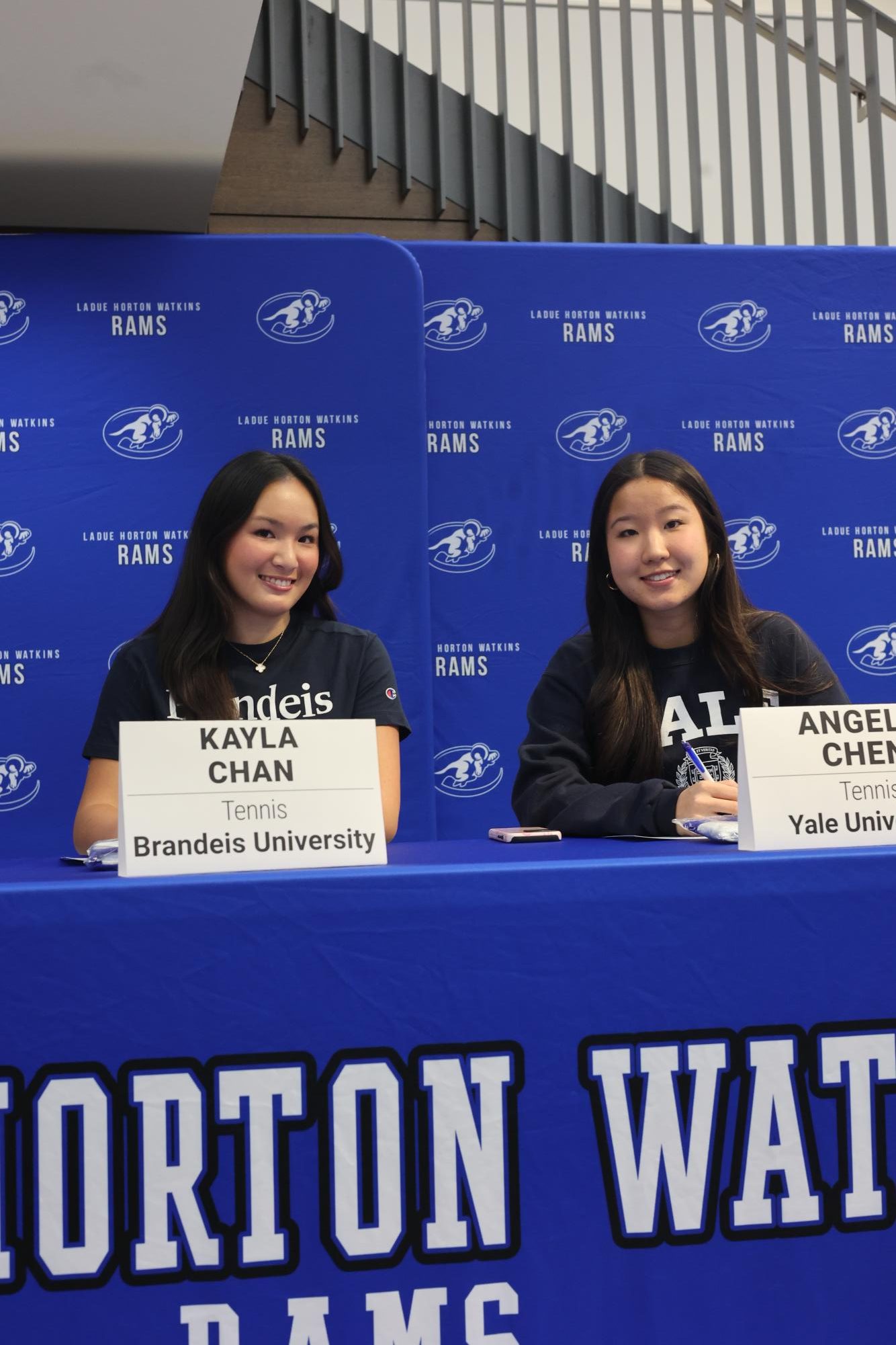 Ladue collegiate athletes participate in signing day Feb. 4