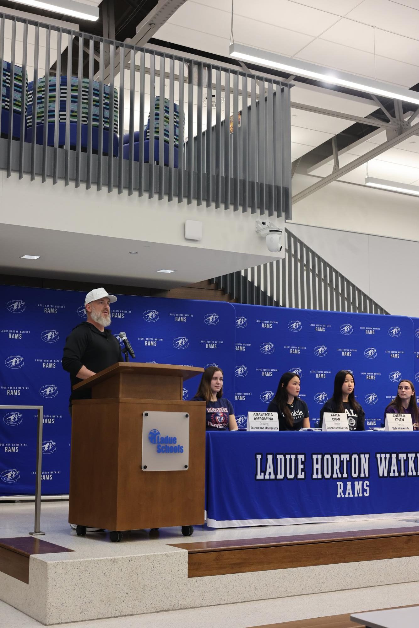 Ladue collegiate athletes participate in signing day Feb. 4