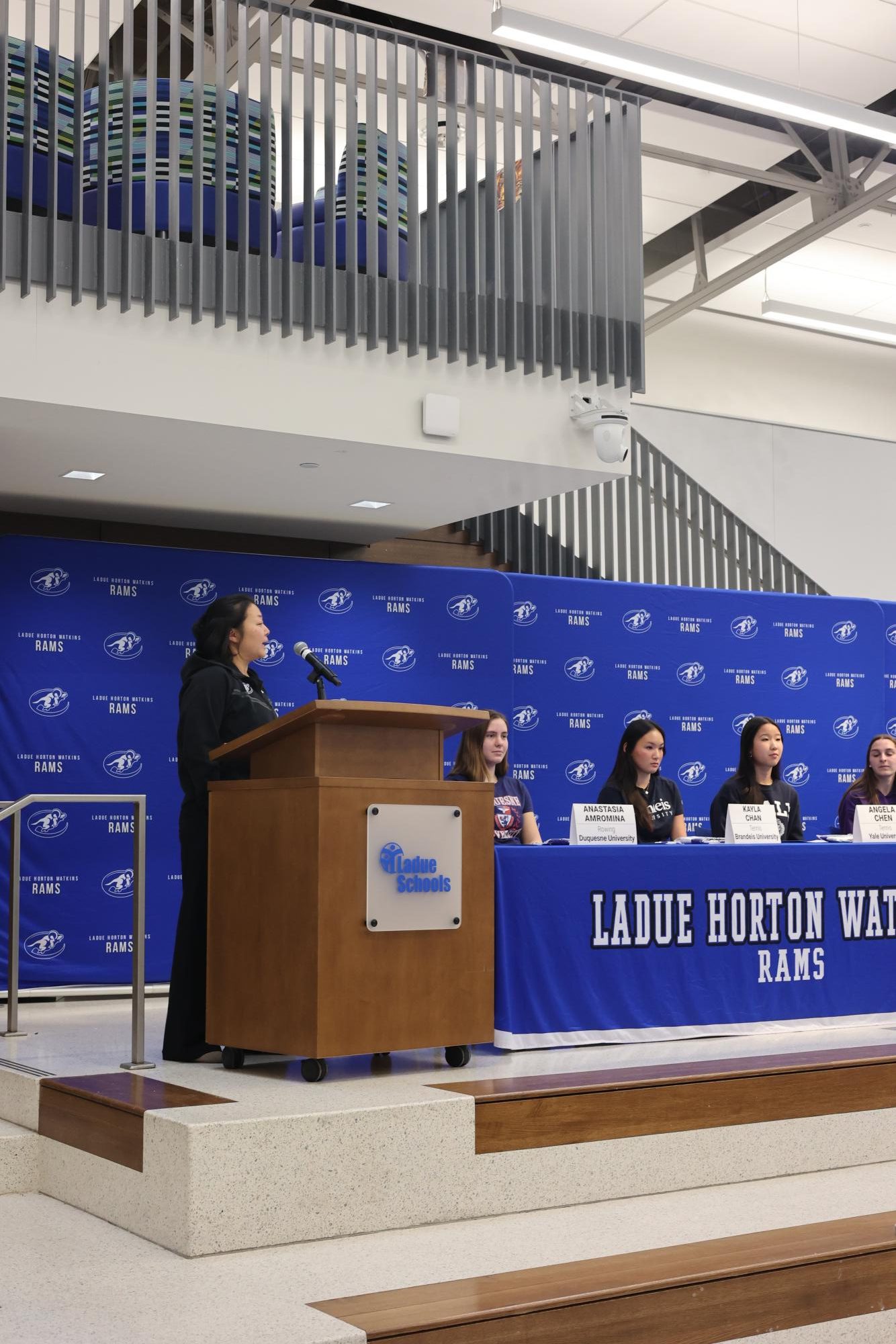 Ladue collegiate athletes participate in signing day Feb. 4