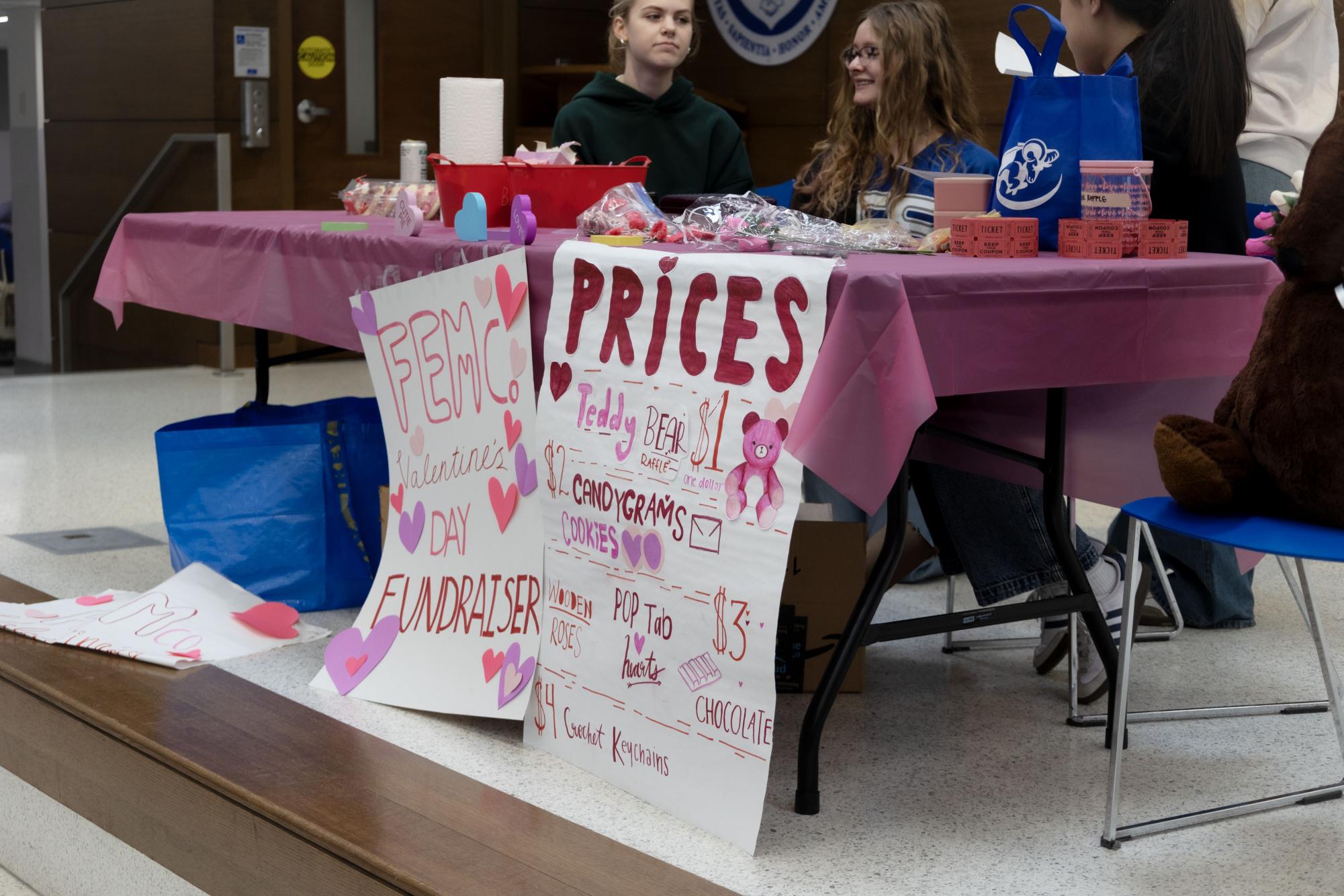 FemCo holds annual Valentine's Day Fundraiser