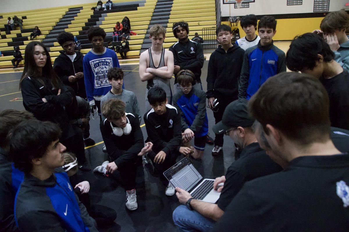 Ladue wrestling wins against both Hazelwood Central and Clayton at meet Feb. 3