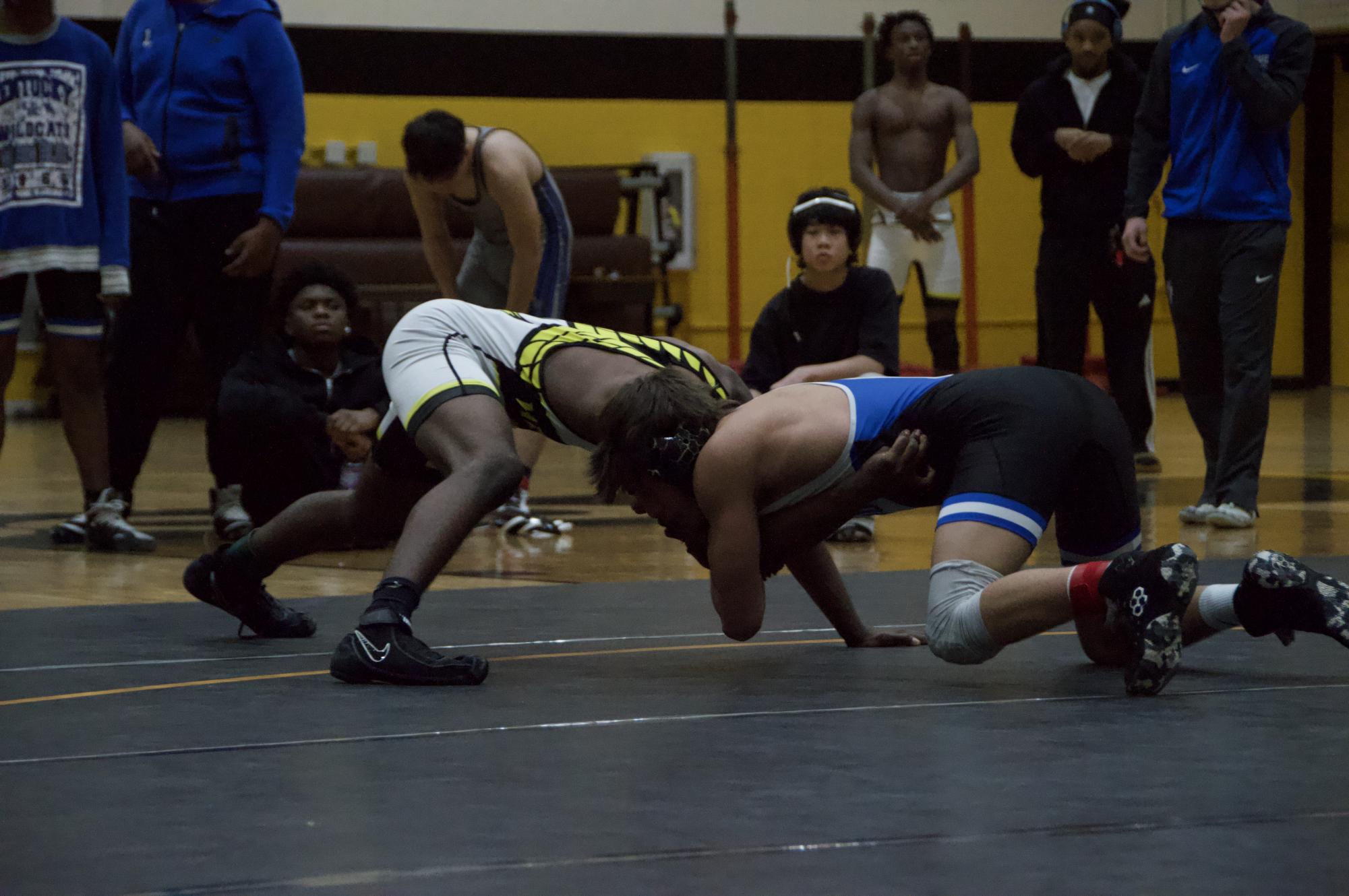 Ladue wrestling wins against both Hazelwood Central and Clayton at meet Feb. 3