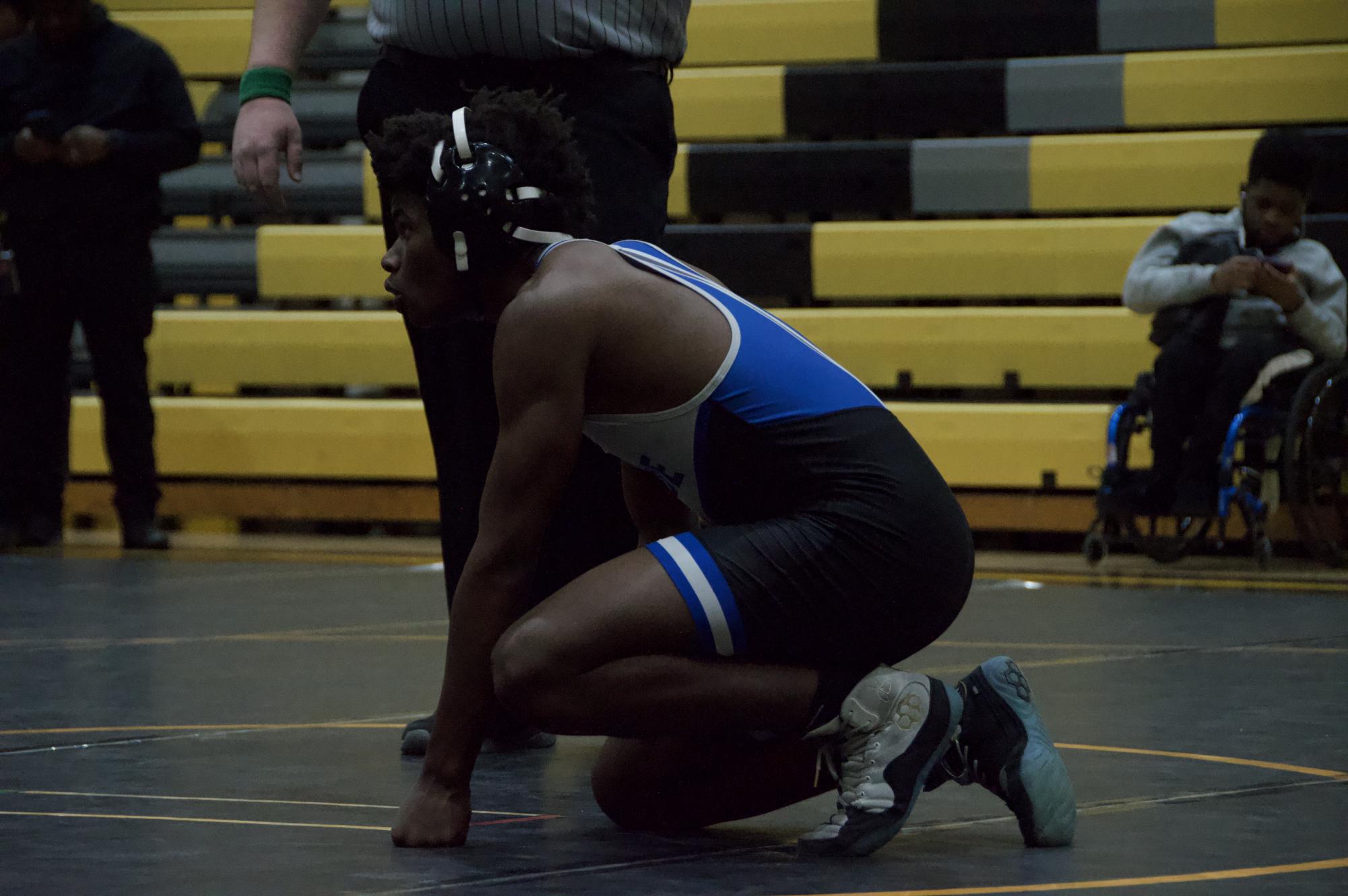 Ladue wrestling wins against both Hazelwood Central and Clayton at meet Feb. 3