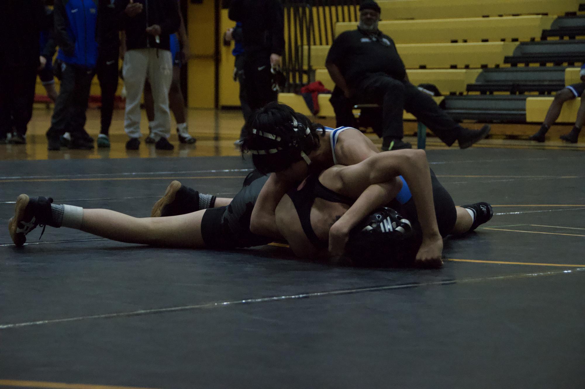 Ladue wrestling wins against both Hazelwood Central and Clayton at meet Feb. 3