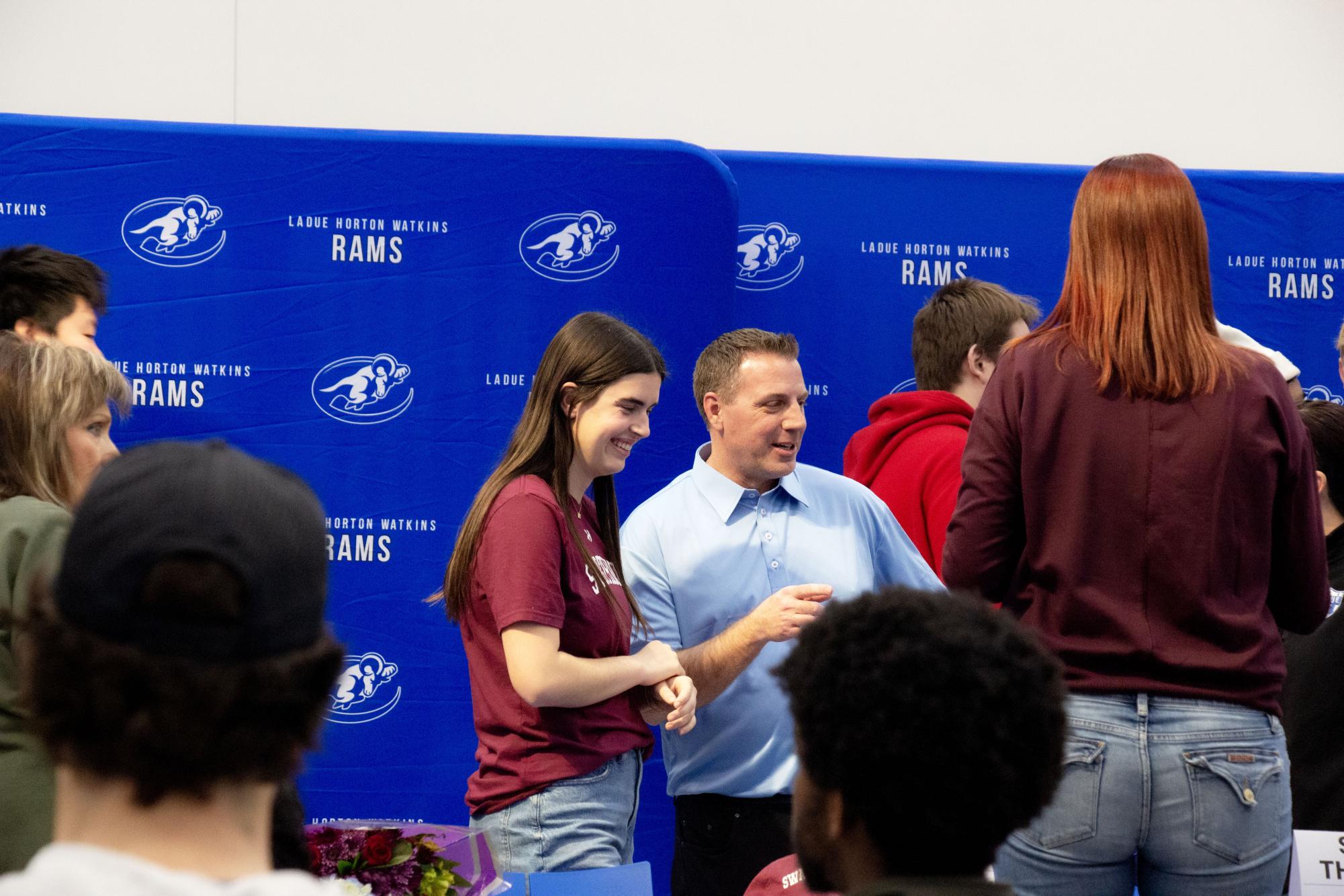 Ladue collegiate athletes participate in signing day Feb. 4