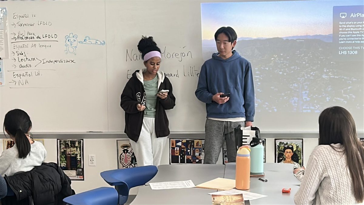 Members of Sociedad Honoraria Hispánica read aloud and analyze Afro-Latin poetry. The society has been offering various club activities in honor of Black History Month and the upcoming International Week, with officers being engaged in learning as well. "I helped facilitate the research and discussion of many kinds of Afro-Latin poems, while also getting an opportunity myself to recite a poem alongside my fellow officers," Falako said. 