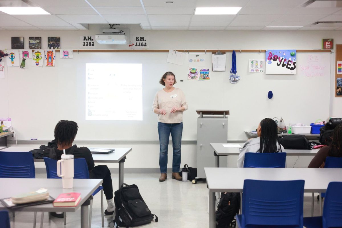 Child Development 2 hosts Margaret Zoellner Jan. 21