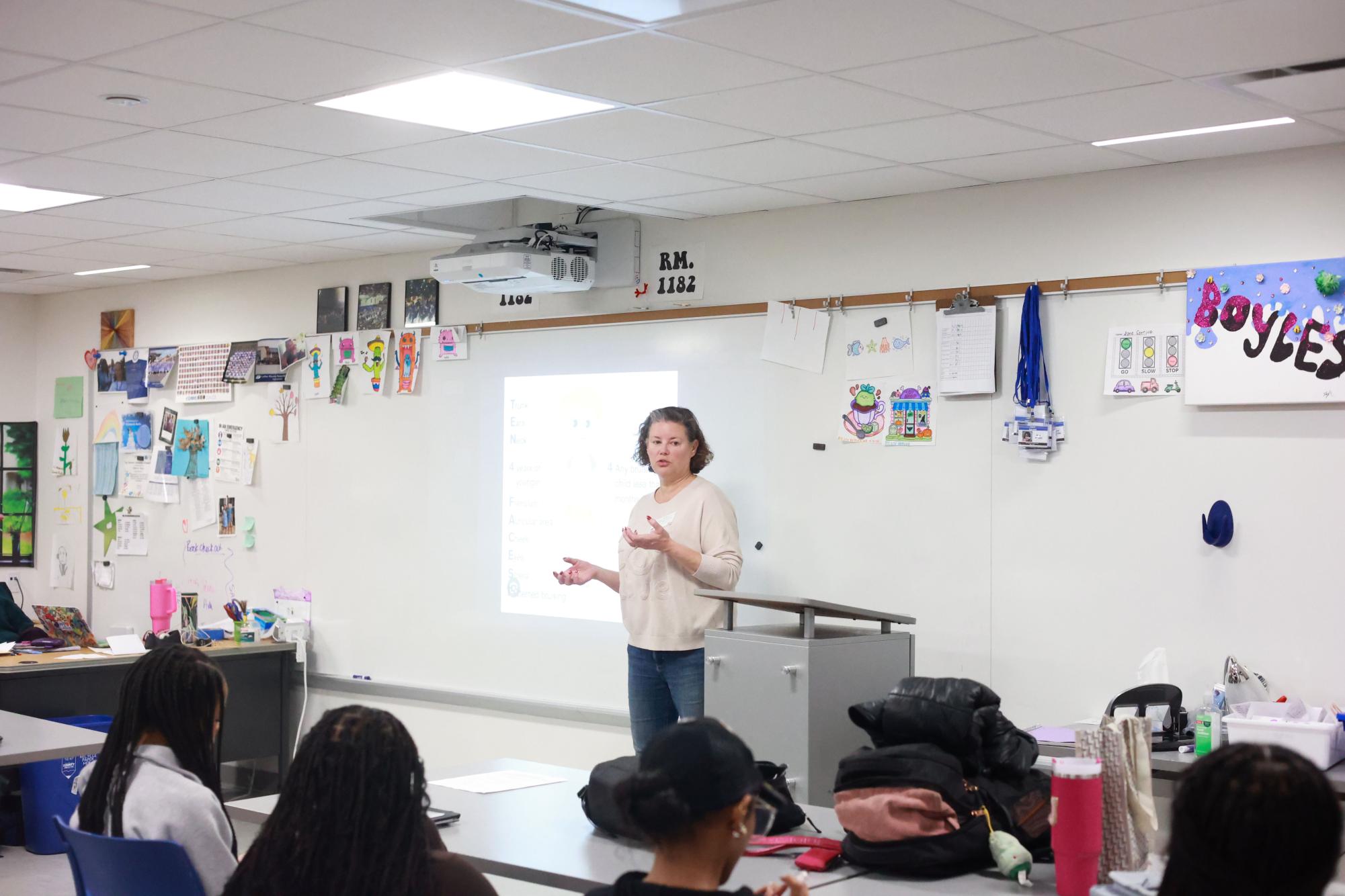 Child Development 2 hosts Margaret Zoellner Jan. 21