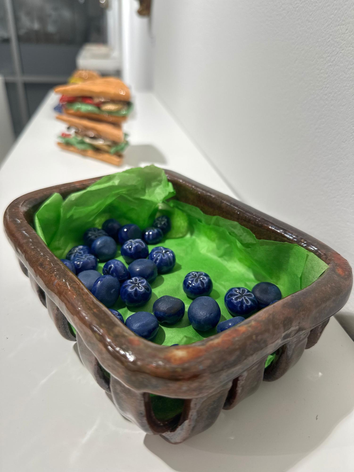 Ceramics classes display food themed projects in Spirtas Gallery Jan. 31