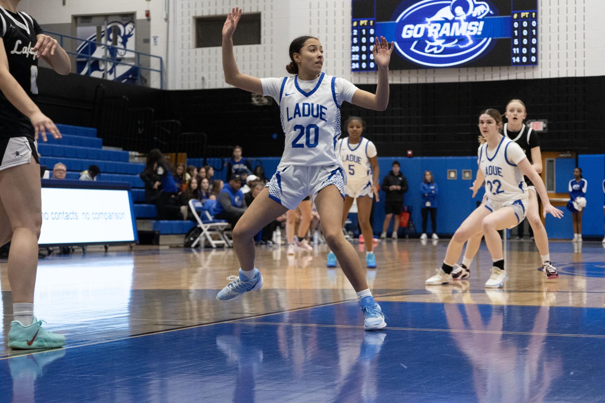 Girls basketball competes against Lafayette Feb. 5