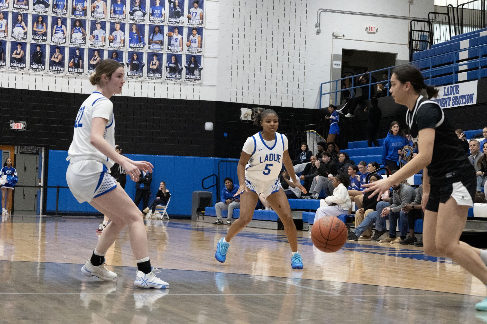 Girls basketball competes against Lafayette Feb. 5