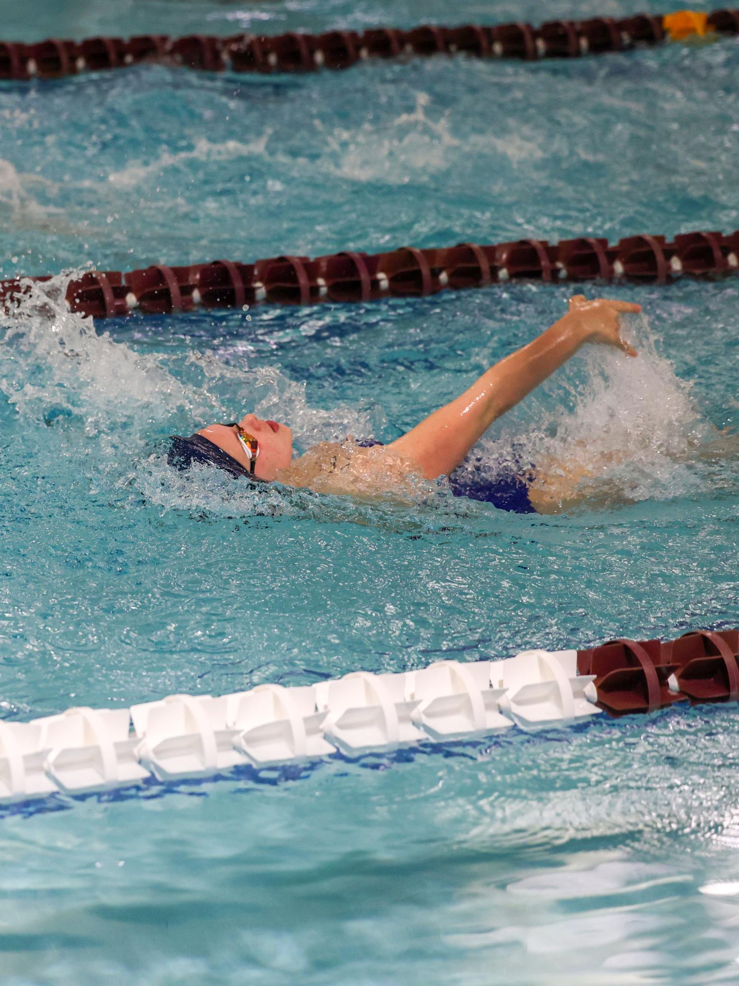 Girls Swim take on Parkway North and Lutheran South Jan. 22