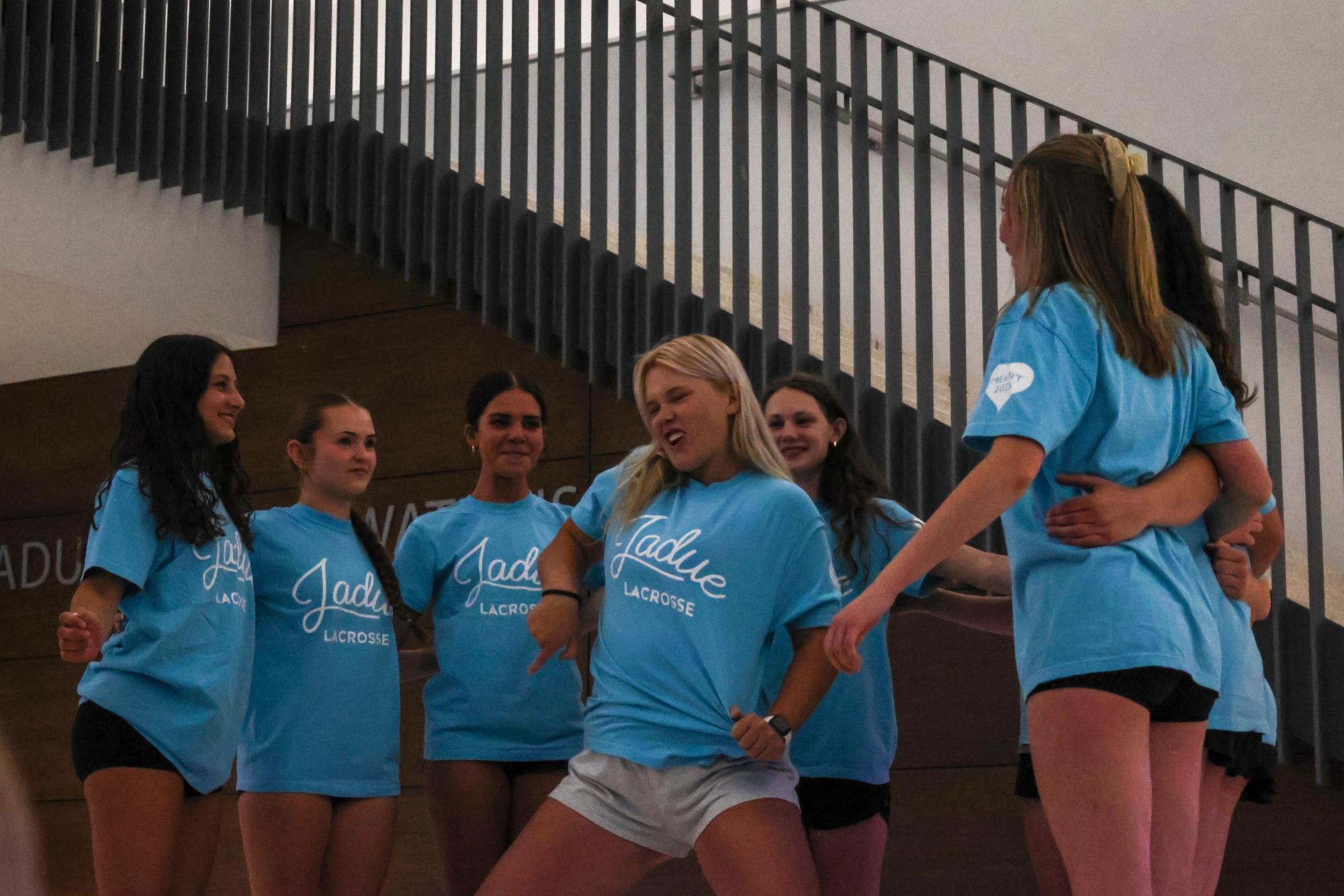 Girls lacrosse hosts a lock-in at the high school March 28