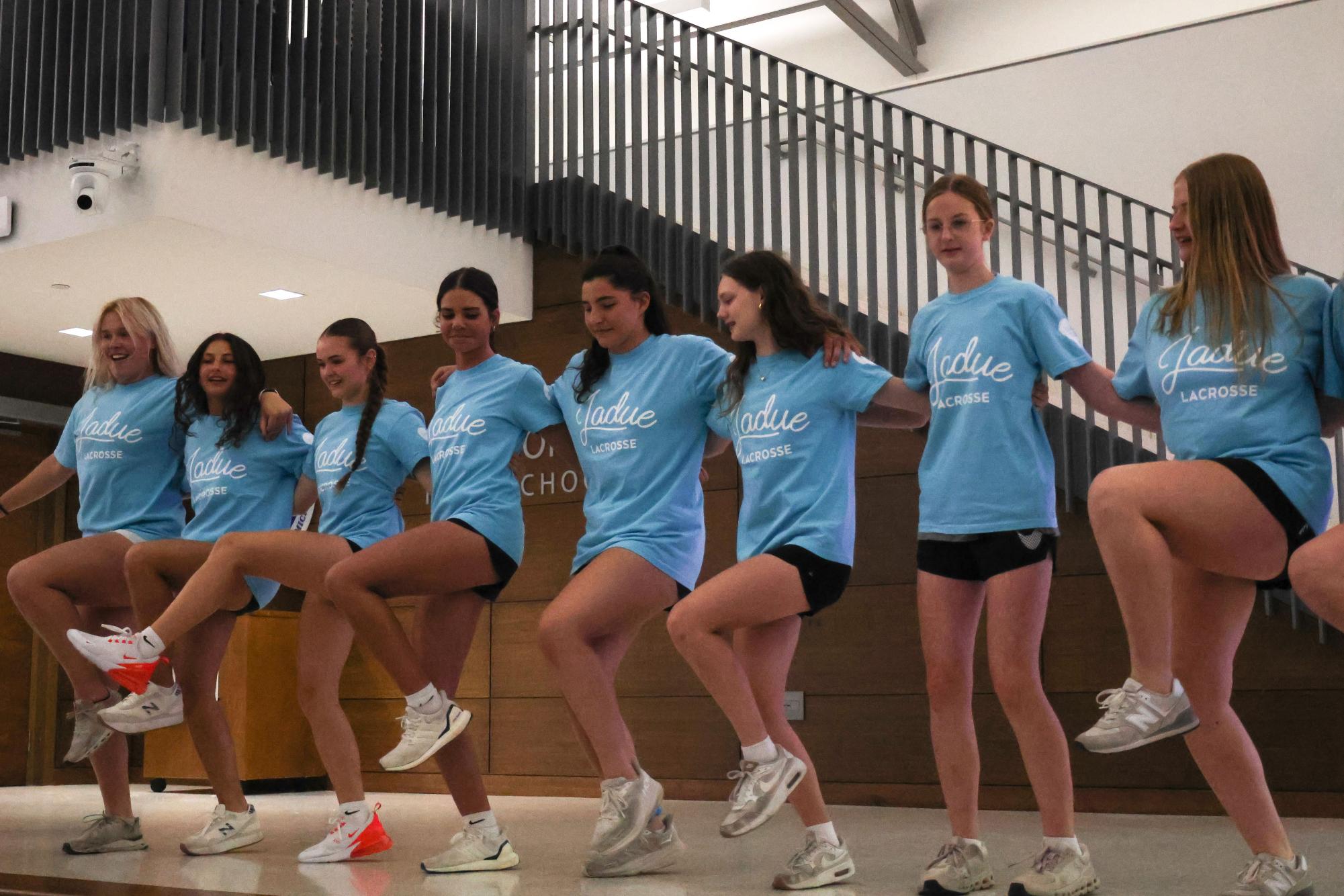 Girls lacrosse hosts a lock-in at the high school March 28