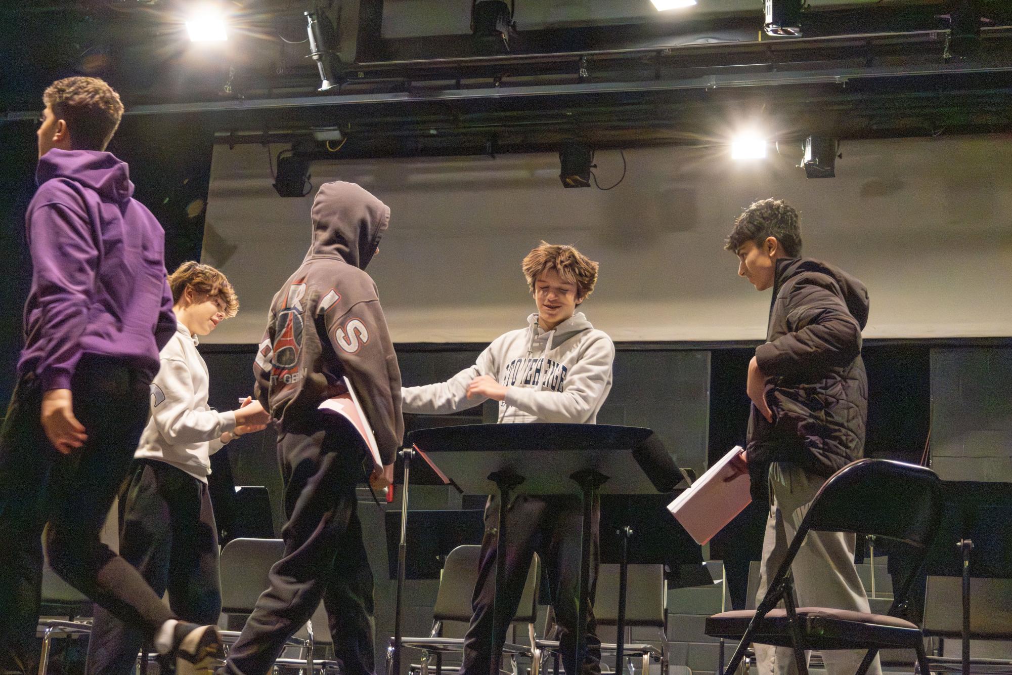 English 9 classes perform plays in the PAC Feb. 27