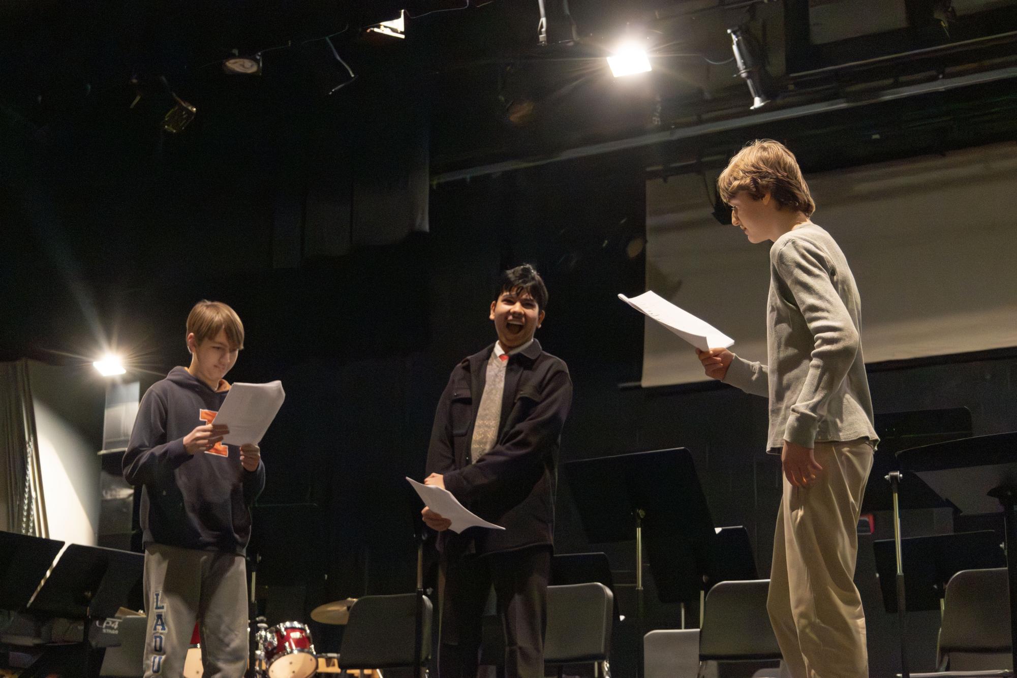 English 9 classes perform plays in the PAC Feb. 27