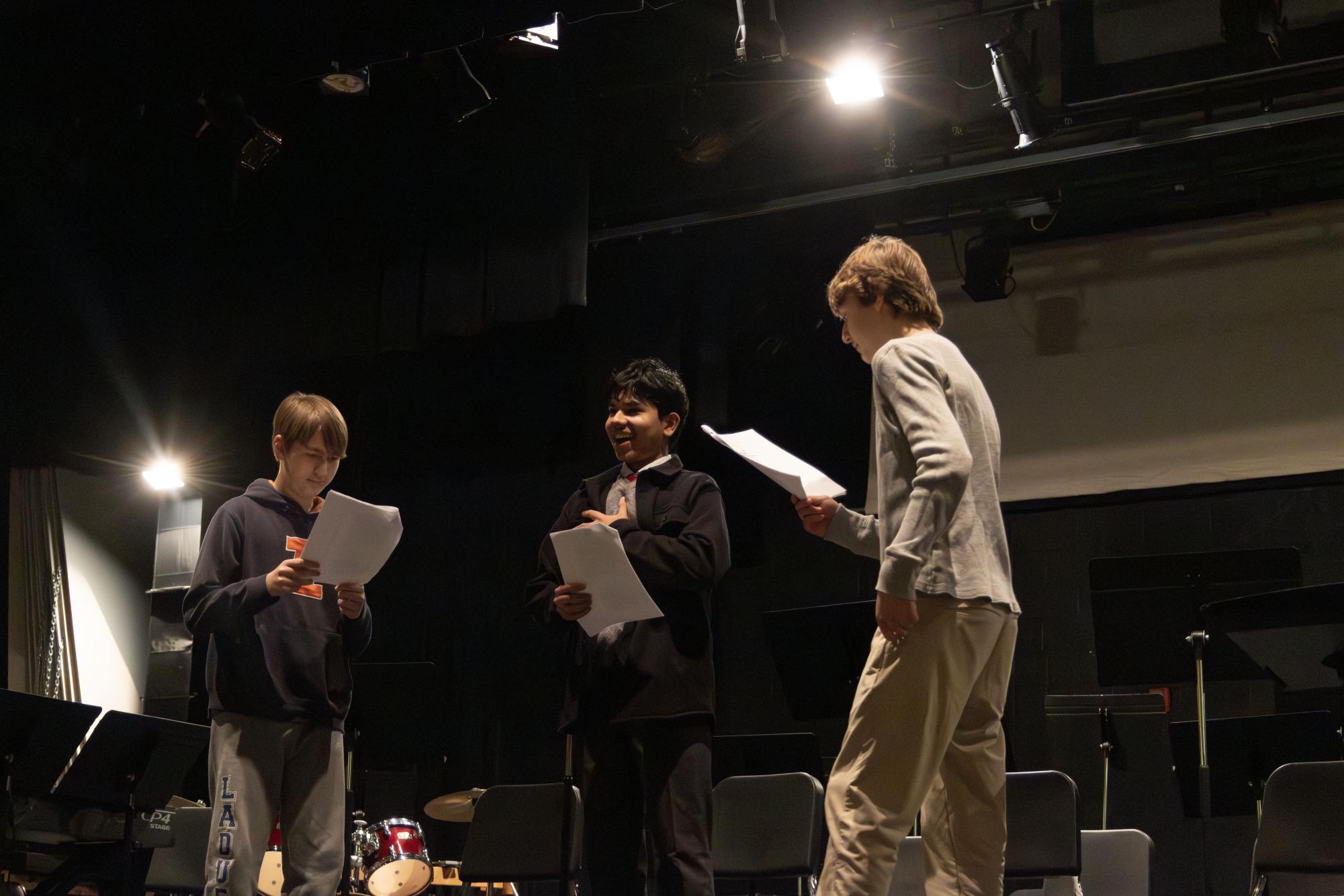 English 9 classes perform plays in the PAC Feb. 27