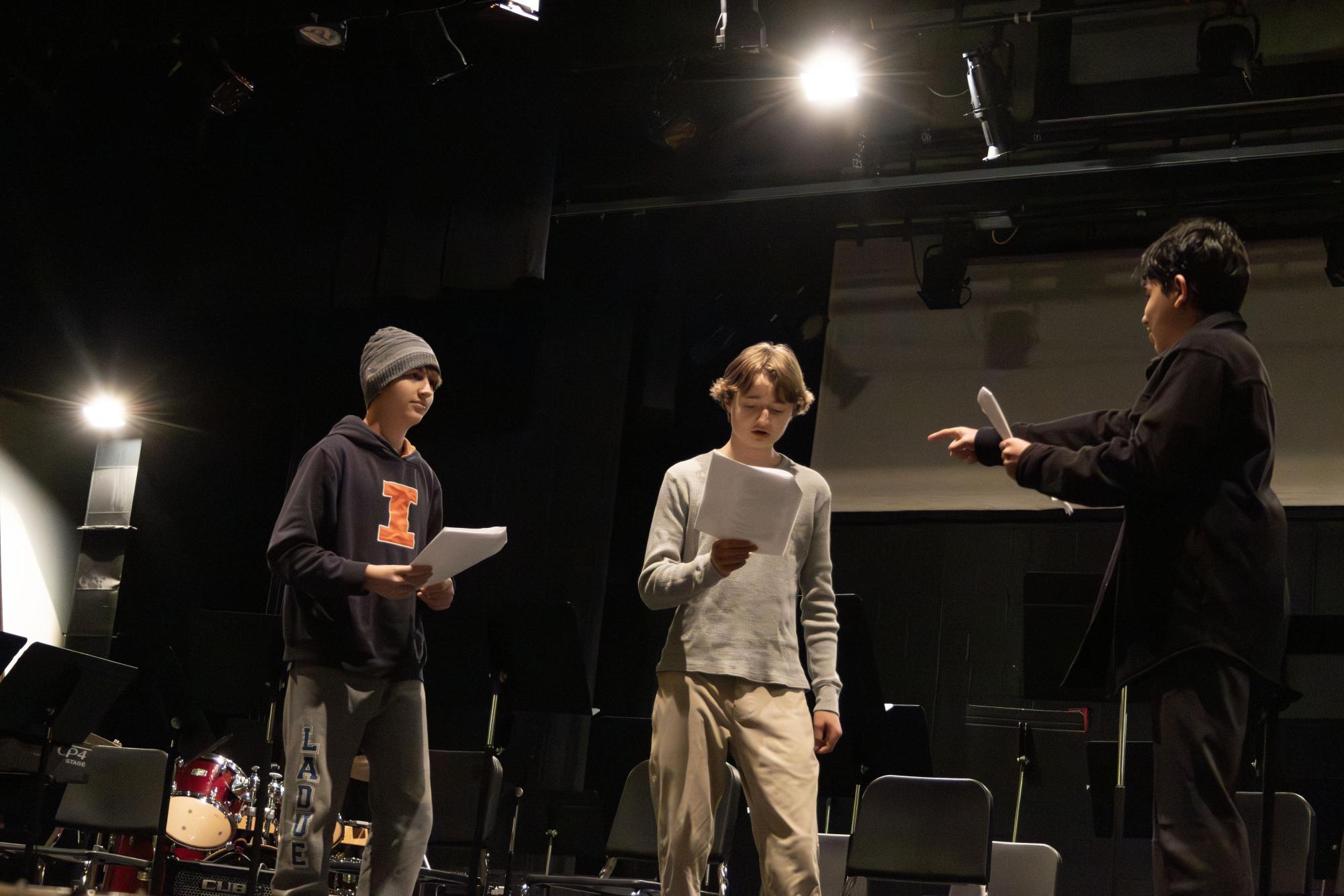 English 9 classes perform plays in the PAC Feb. 27