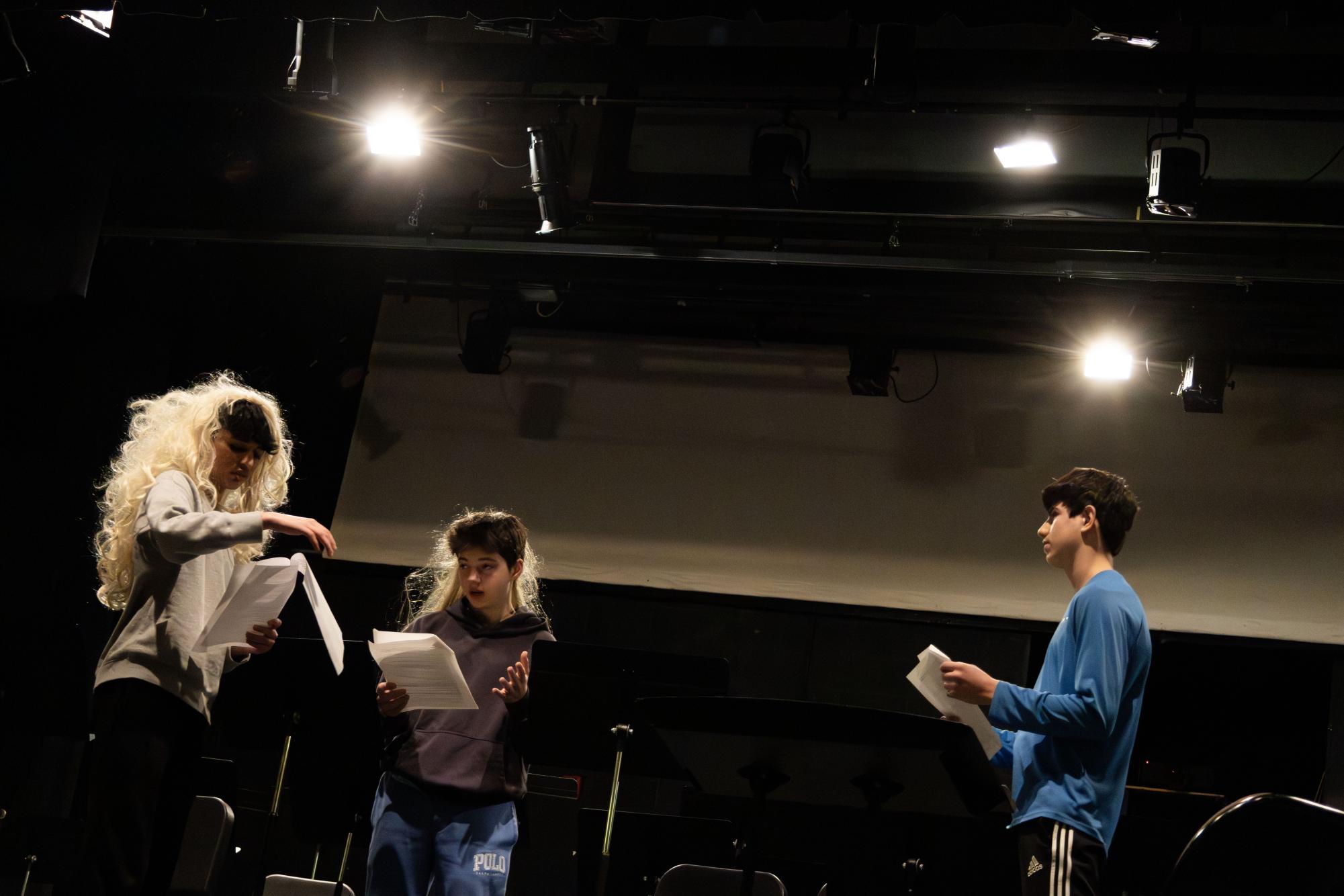 English 9 classes perform plays in the PAC Feb. 27