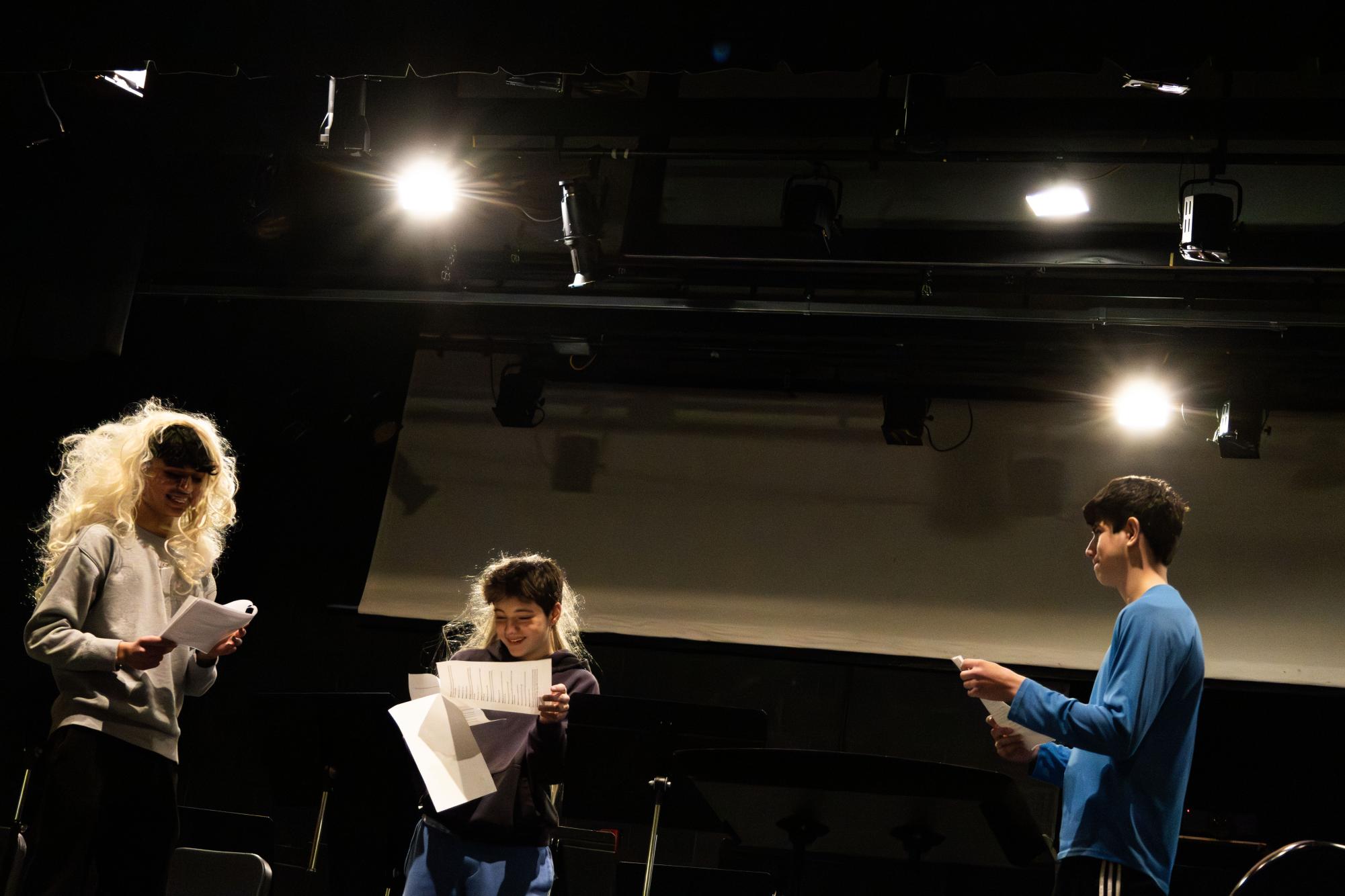 English 9 classes perform plays in the PAC Feb. 27