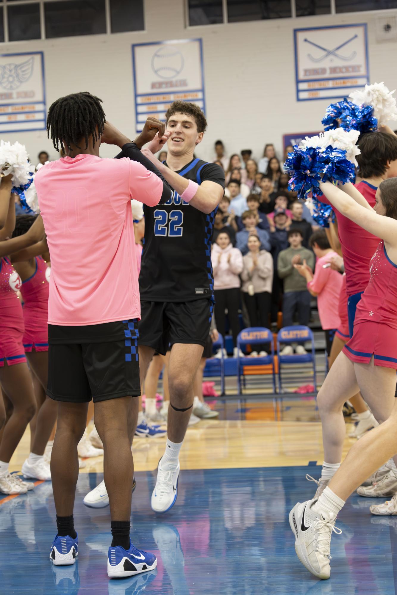 Boys Compete Against Clayton in Coaches vs Cancer Game