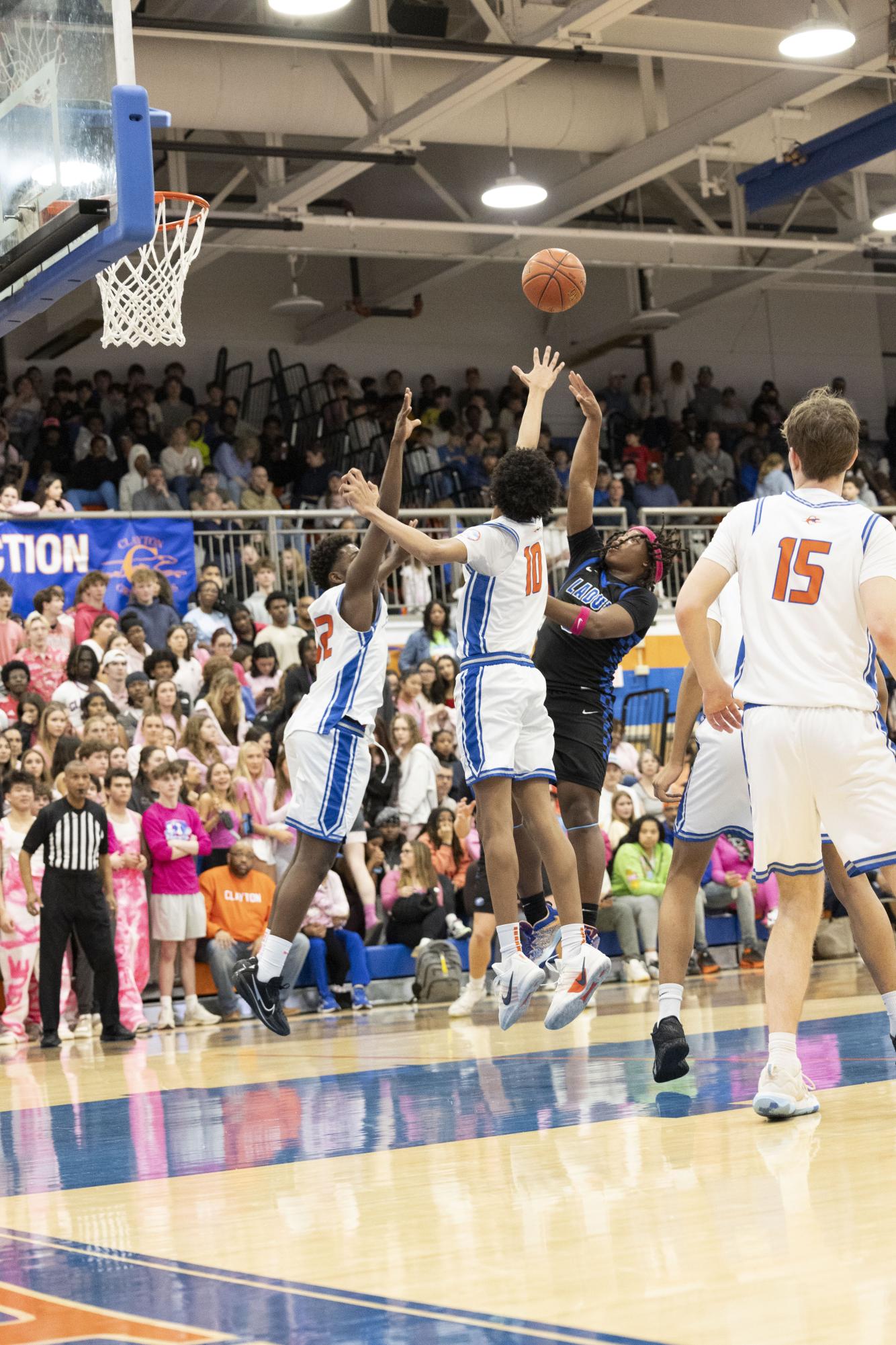 Boys Compete Against Clayton in Coaches vs Cancer Game