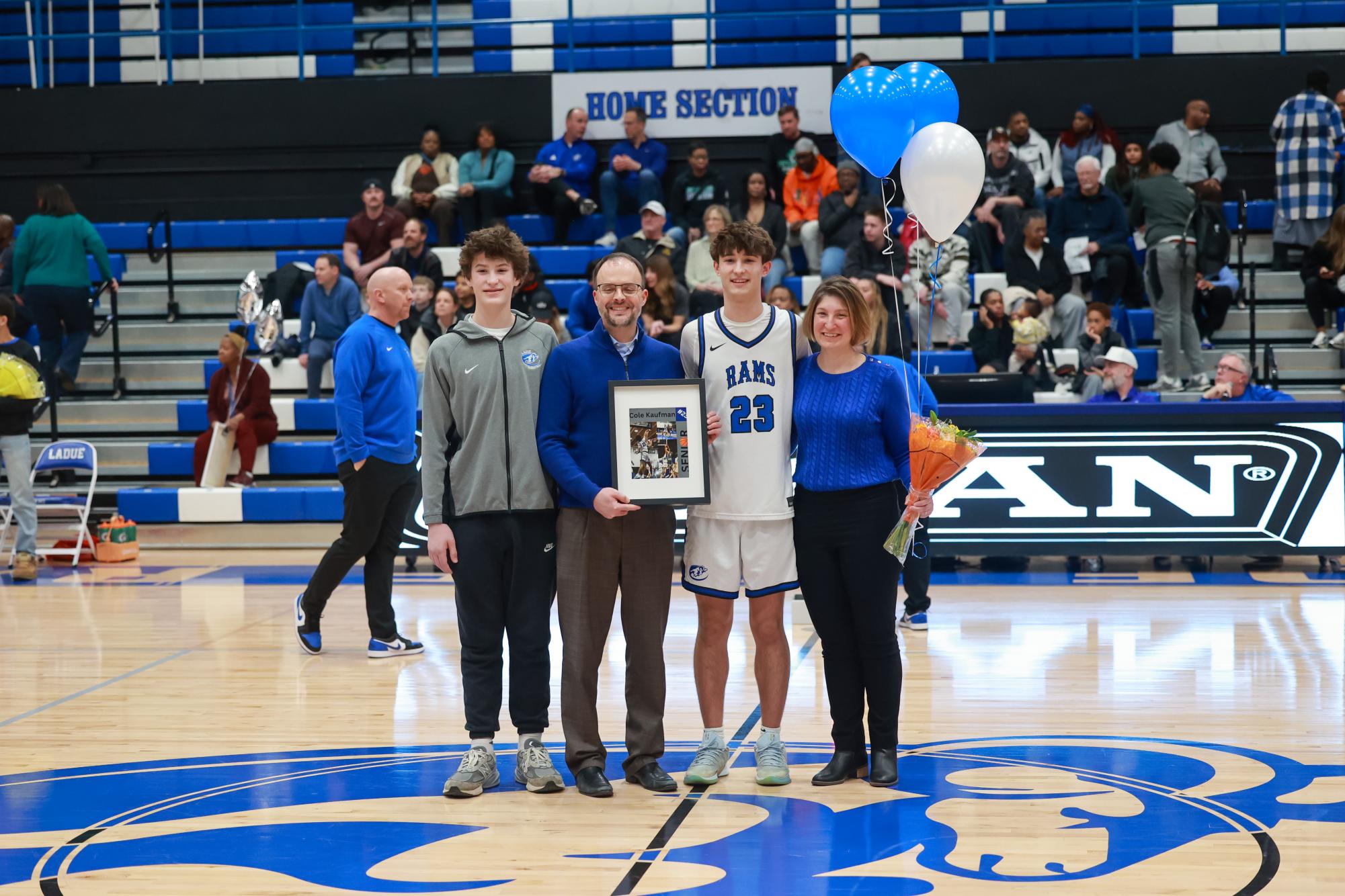 Boys and girls basketball celebrates Senior Night Feb. 20