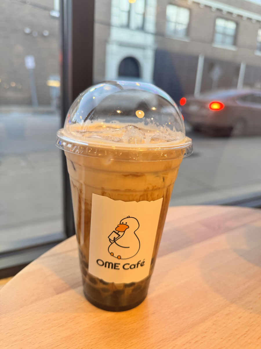 Medium sized Tiger Sugar Milk Tea.