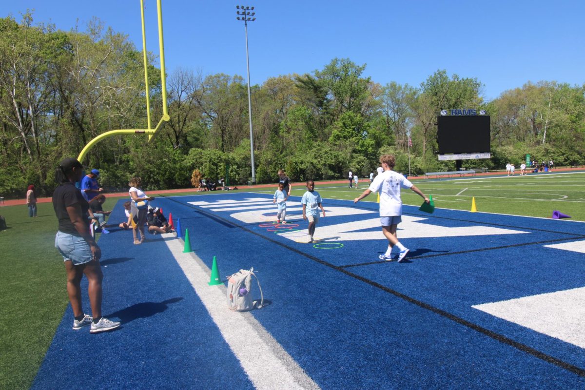 Ladue High School hosts the spring track special olympics April 16th. Students are paired with buddies during the day to compete in different activities. "I had so much fun spending time with my buddy. It was overall a really great day," Junior Sophia Pesce said. 