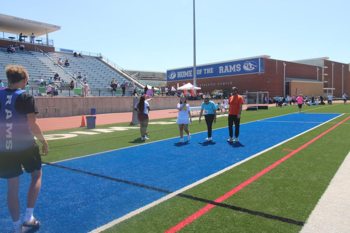 Ladue High School hosts the spring track special olympics April 16th. Students are paired with buddies during the day to compete in different activities. "I had so much fun spending time with my buddy. It was overall a really great day," Junior Sophia Pesce said. 