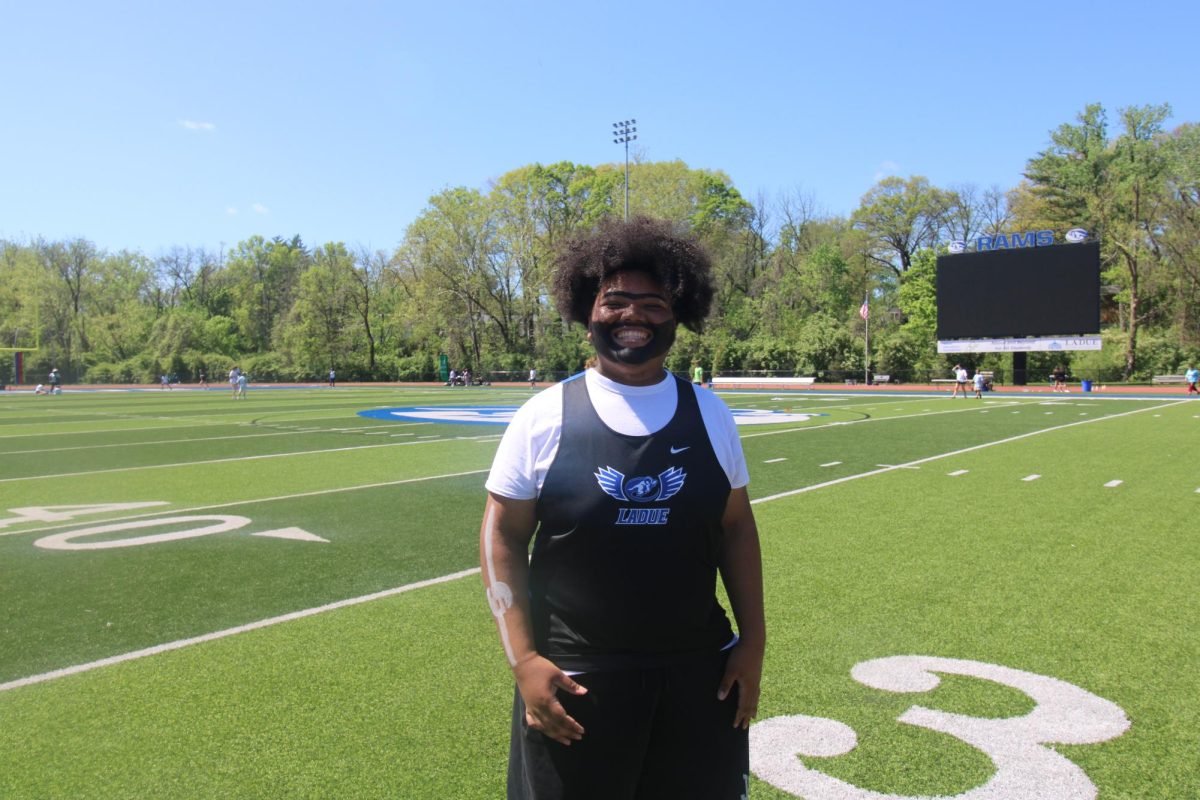  Ladue High School hosts the spring track special olympics April 16th. Students are paired with buddies during the day to compete in different activities. "I had so much fun spending time with my buddy. It was overall a really great day," Junior Sophia Pesce said. 