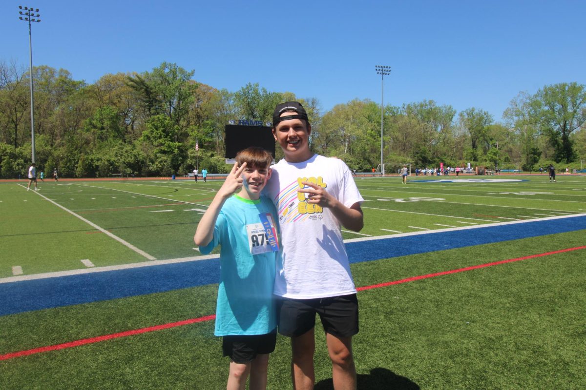 Ladue High School hosts the spring track special olympics April 16th. Students are paired with buddies during the day to compete in different activities. "I had so much fun spending time with my buddy. It was overall a really great day," Junior Sophia Pesce said. 
