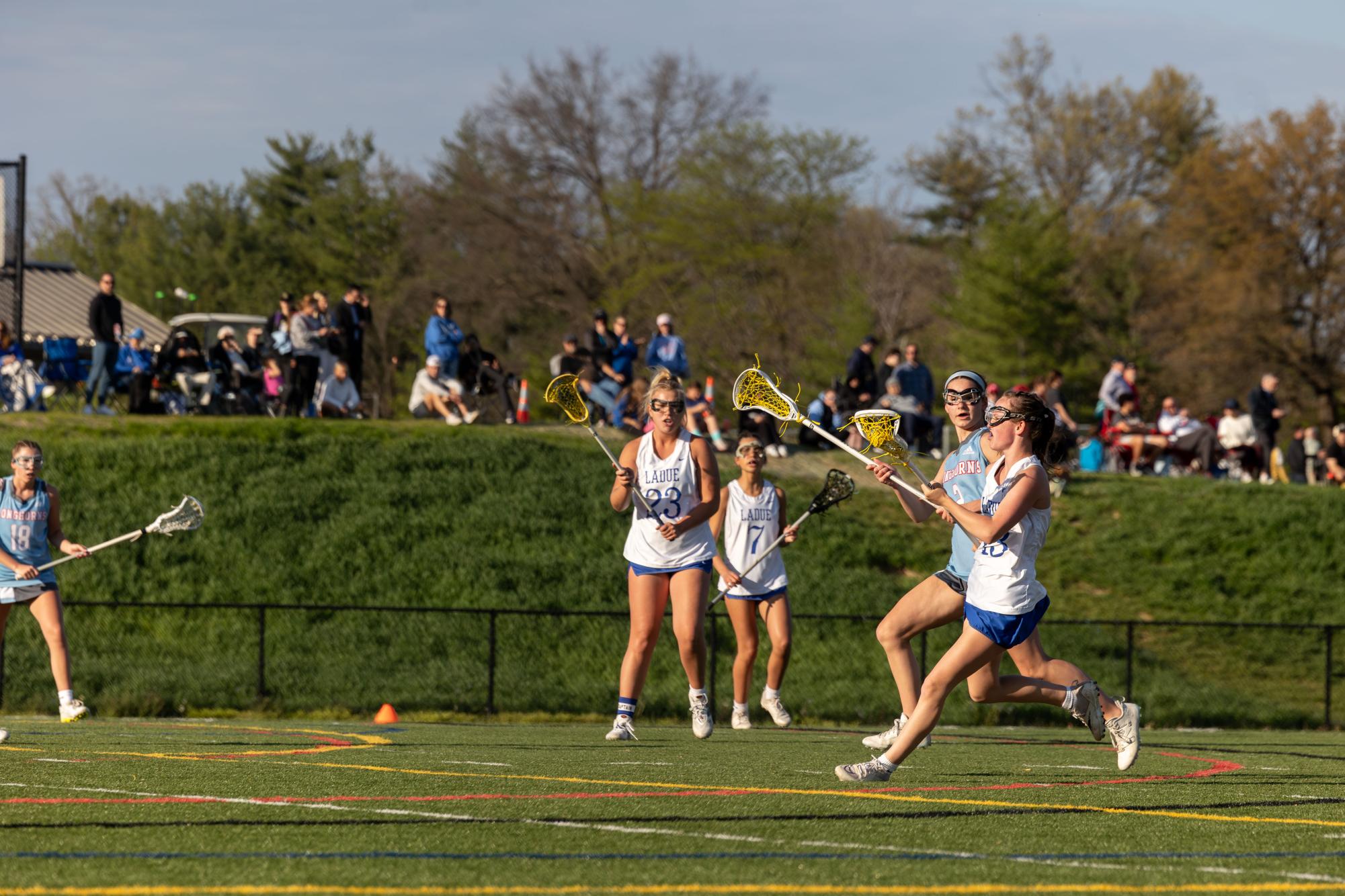 JV girls lacrosse Falls to Parkway West April. 6