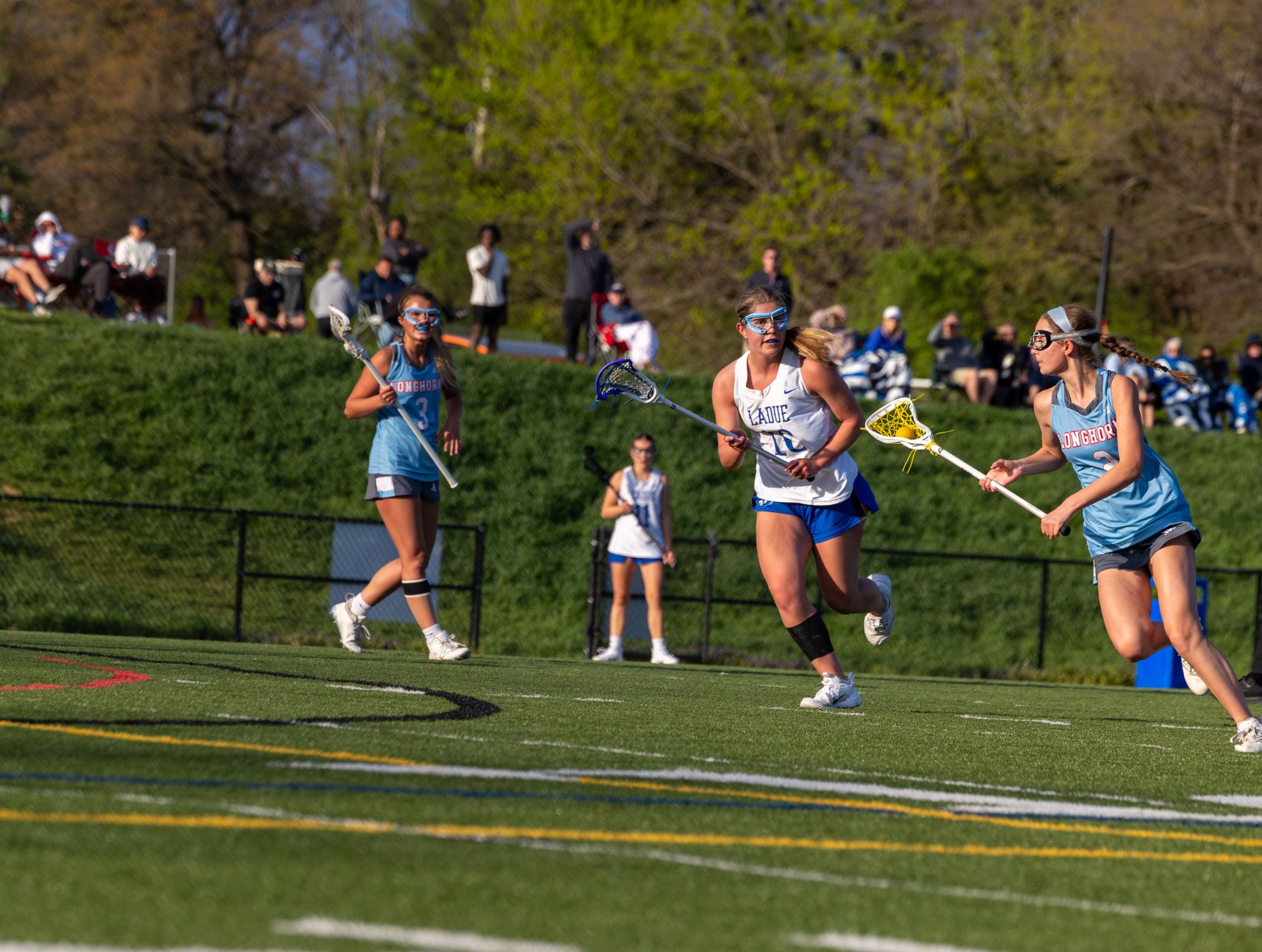 JV girls lacrosse Falls to Parkway West April. 6