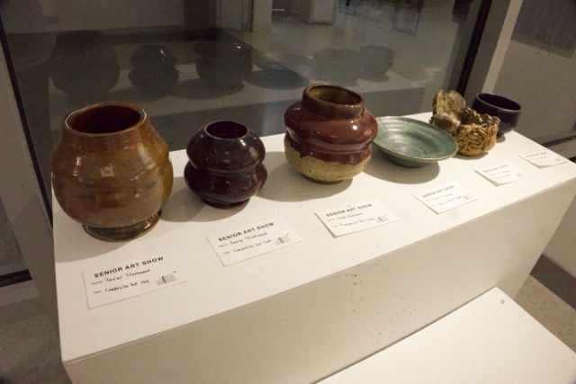 Students Display Senior Art in Art Gallery April 15