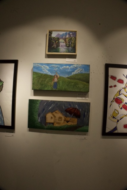 Students Display Senior Art in Art Gallery April 15