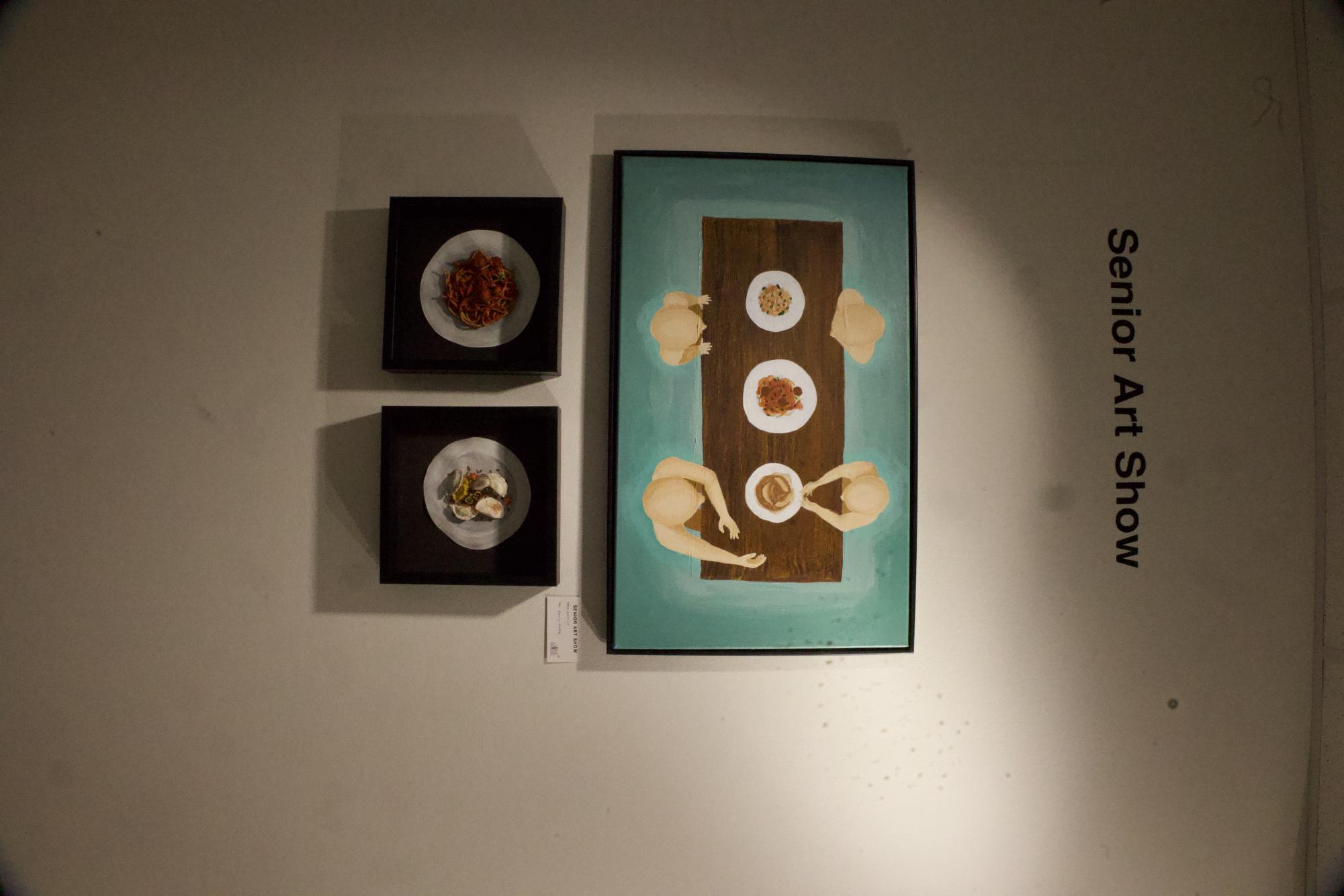 Students Display Senior Art in Art Gallery April 15