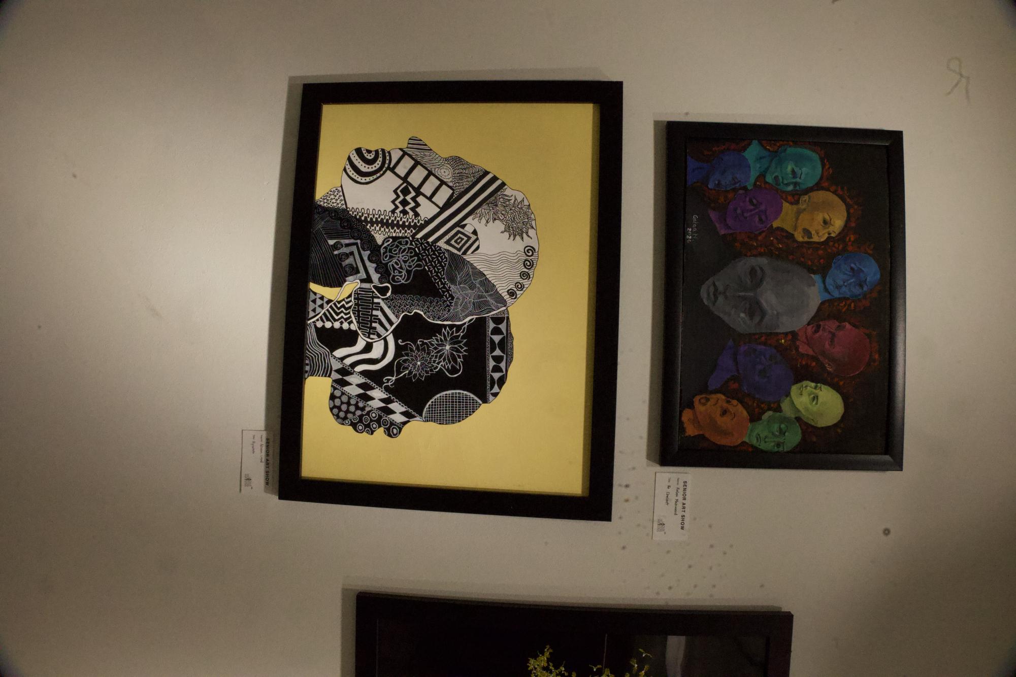 Students Display Senior Art in Art Gallery April 15