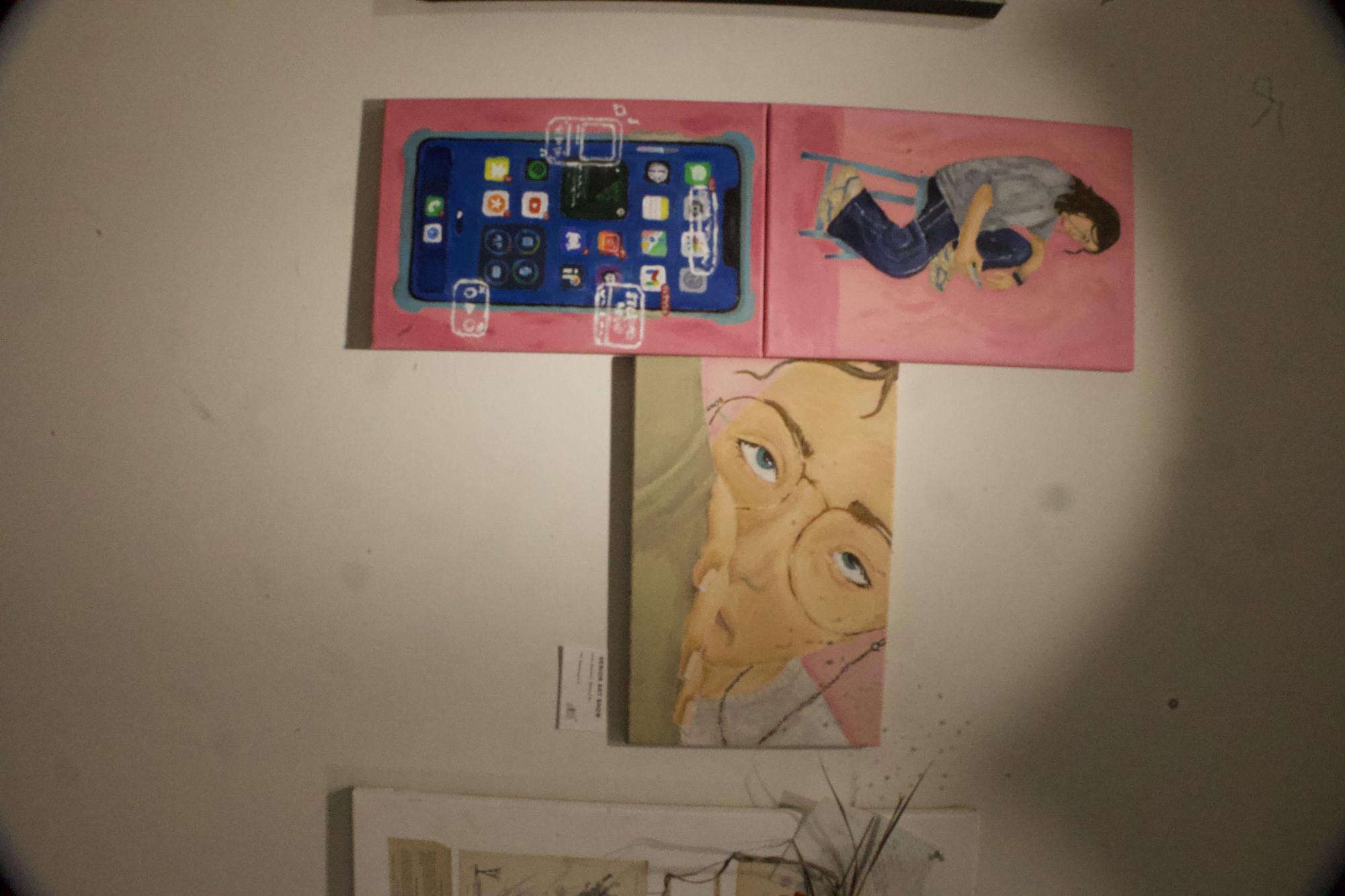 Students Display Senior Art in Art Gallery April 15