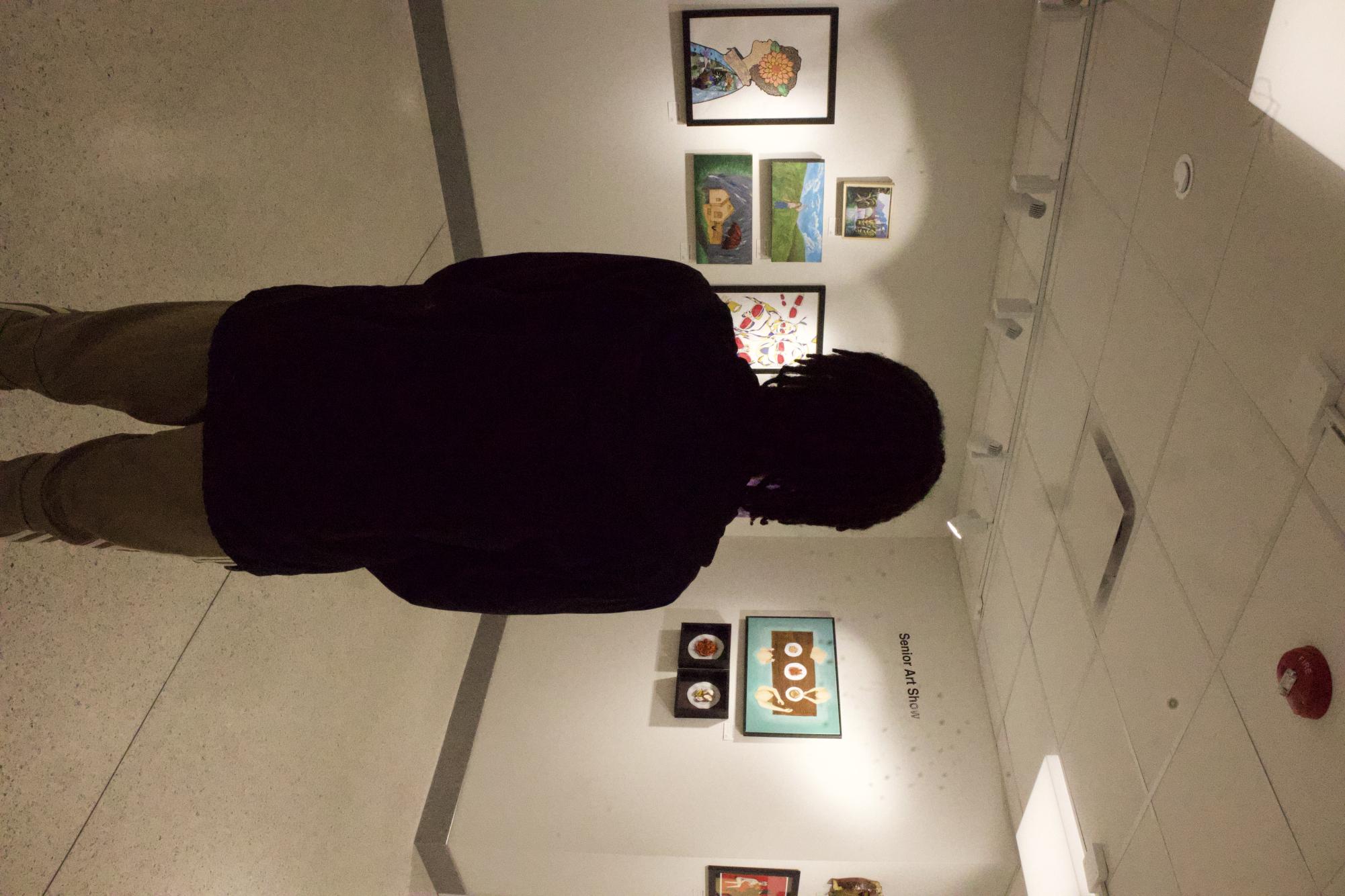 Students Display Senior Art in Art Gallery April 15