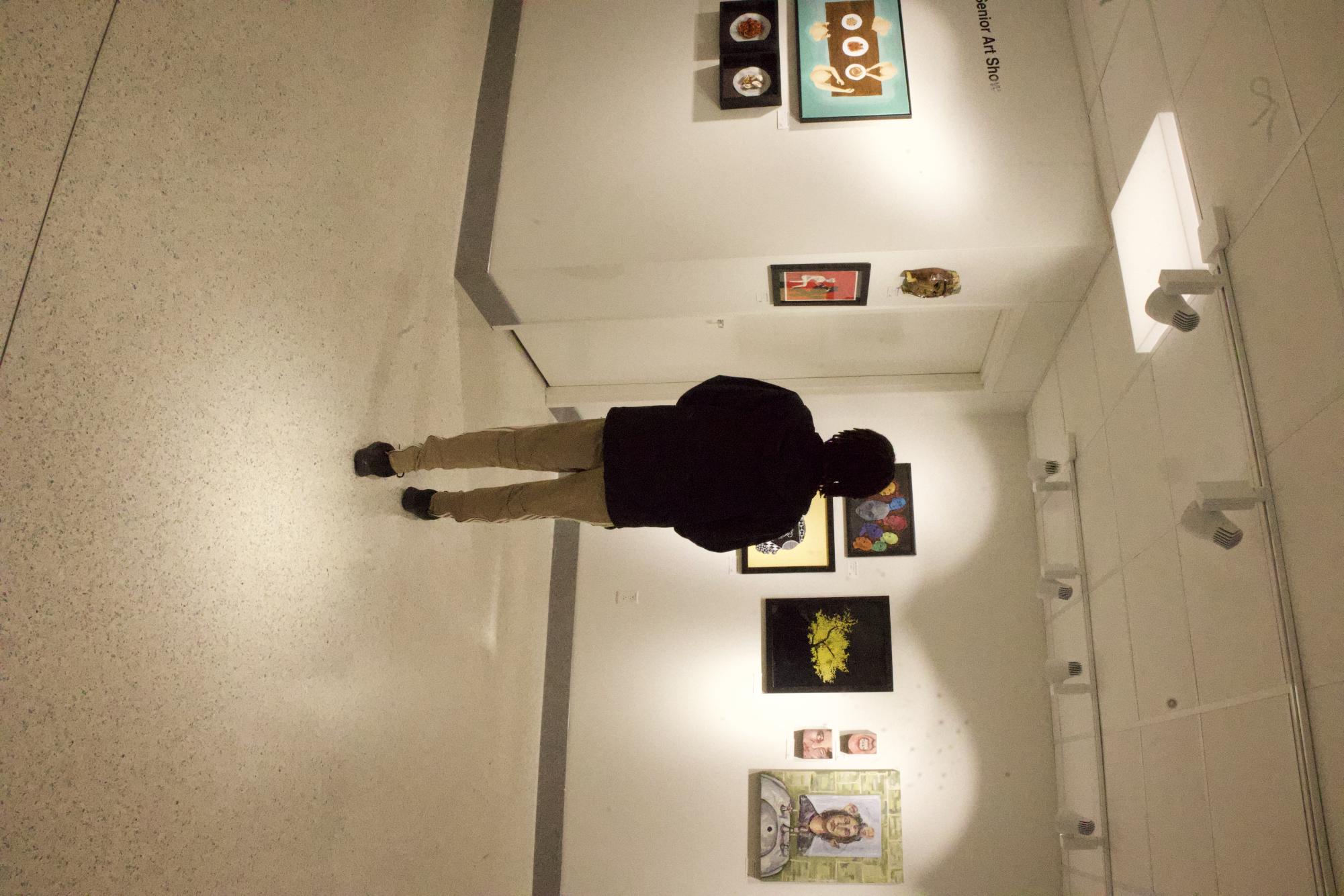 Students Display Senior Art in Art Gallery April 15