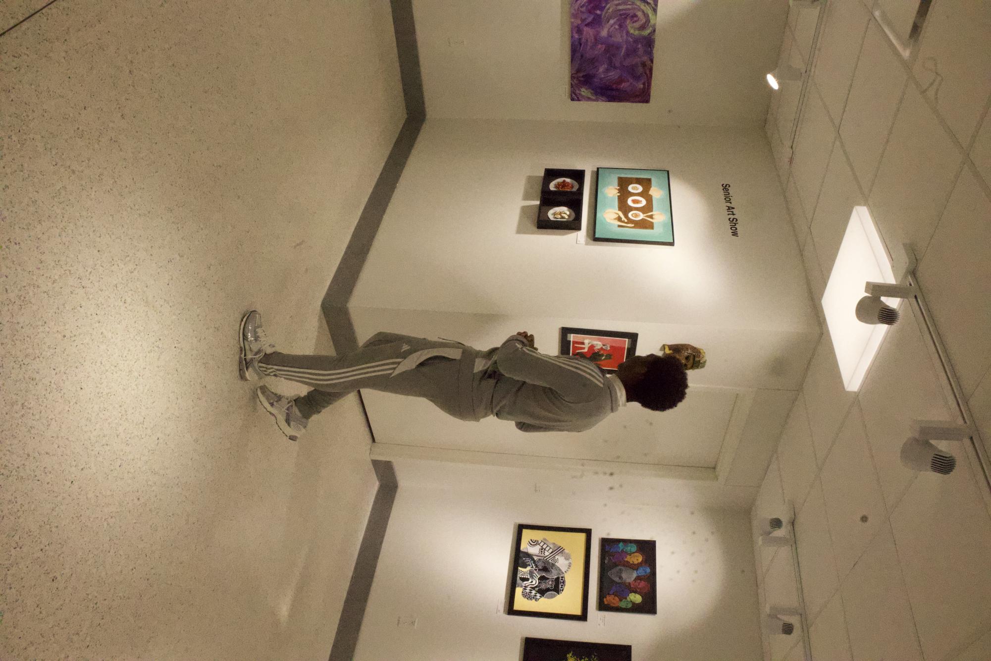Students Display Senior Art in Art Gallery April 15