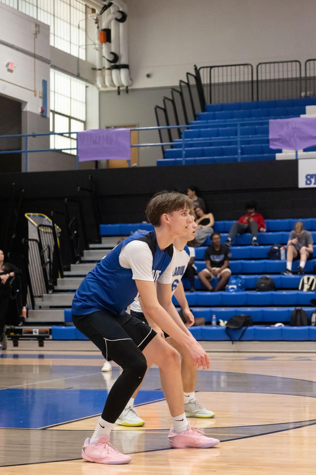 Boys varsity volleyball triumphs Mehlville 3-1 April 17