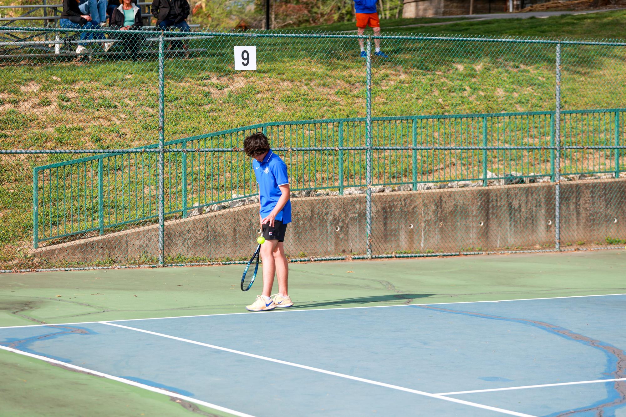 Ladue Boys Tennis Plays a Doubles Tournament at JBS