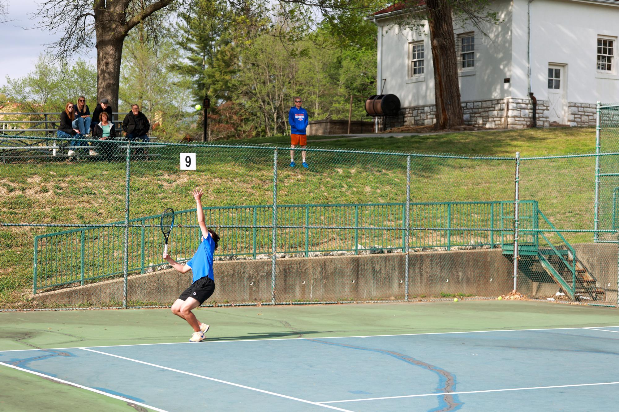 Ladue Boys Tennis Plays a Doubles Tournament at JBS